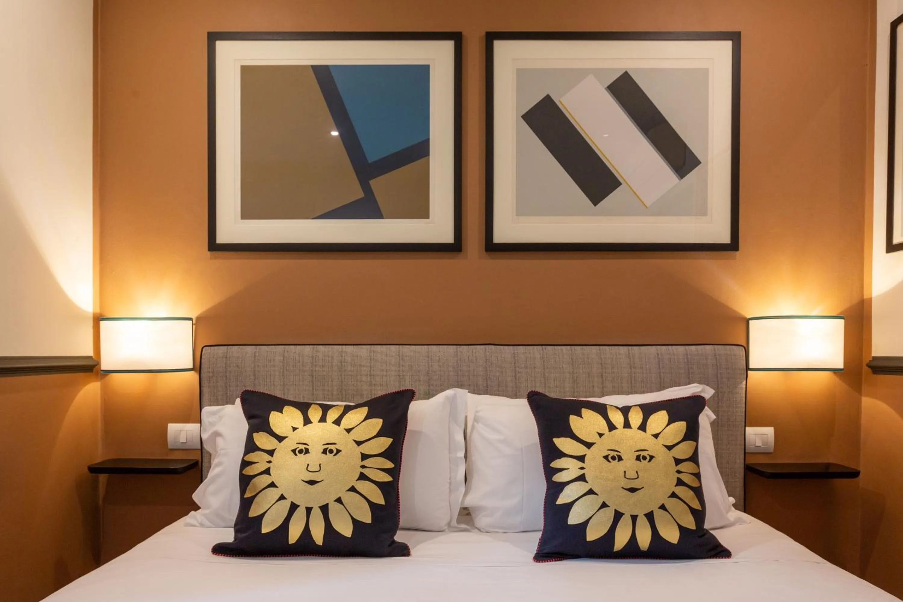 Bed in Boutique Hotel Hugo