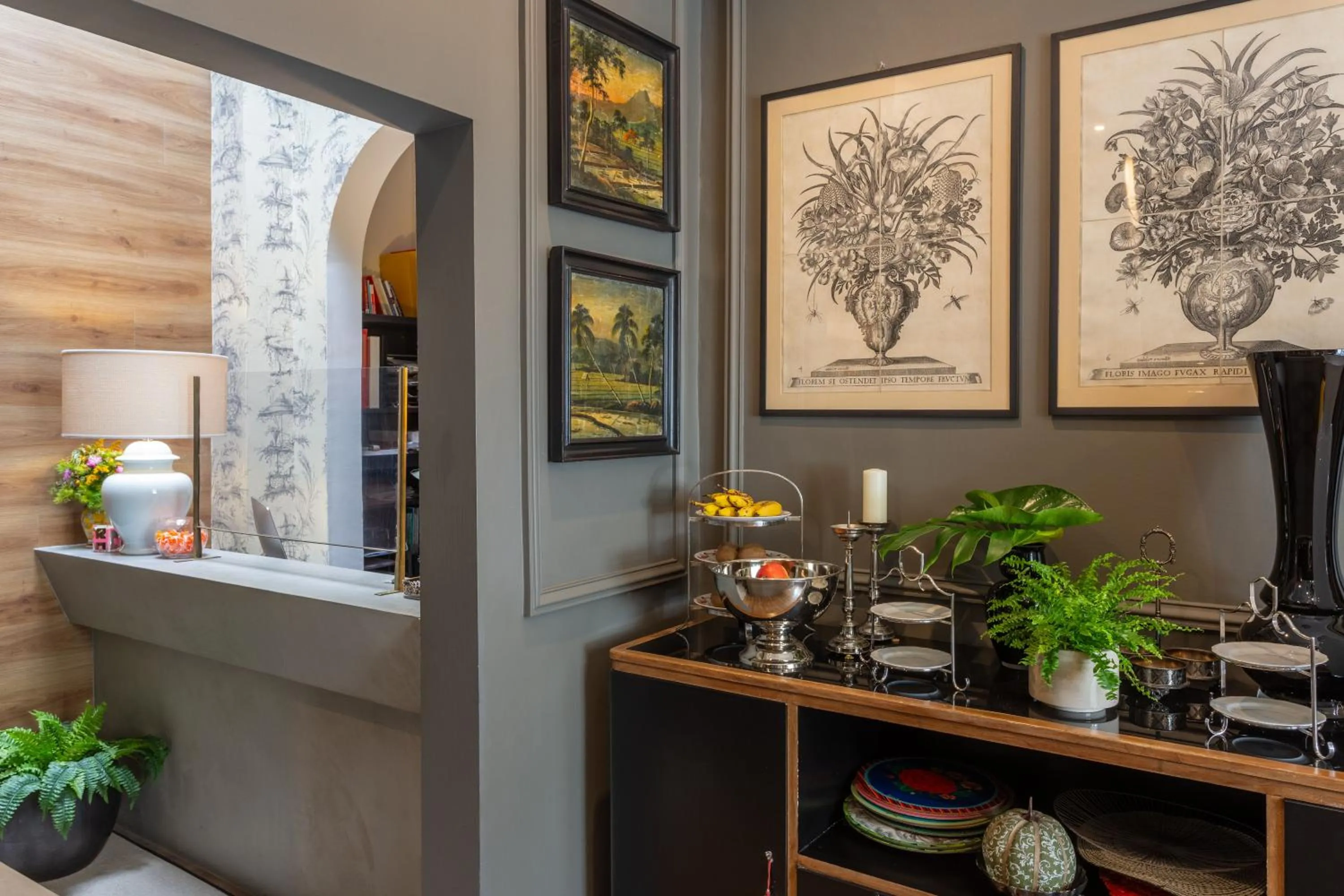 Decorative detail in Boutique Hotel Hugo