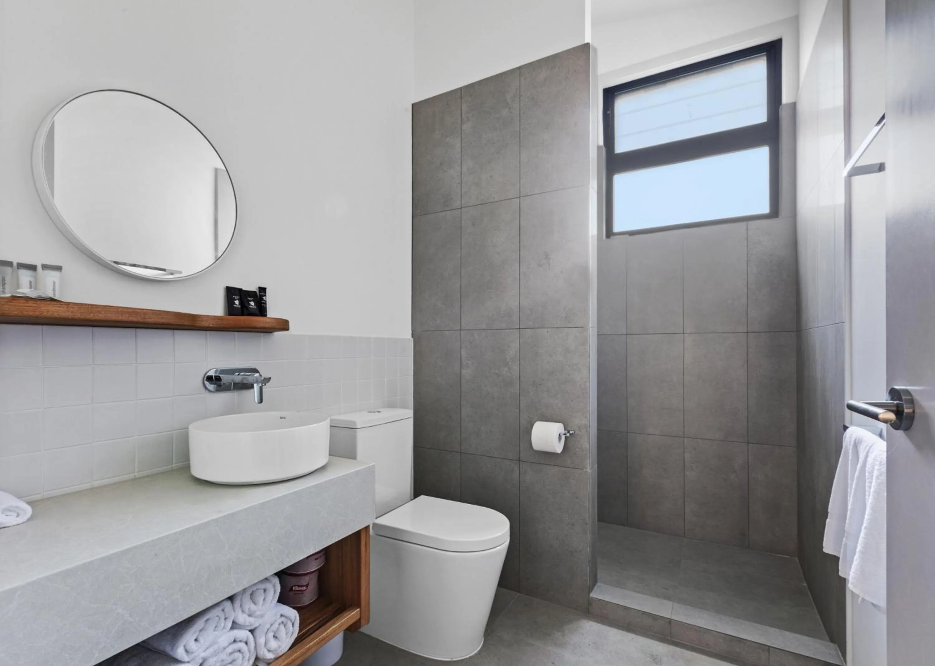 Shower in Reflections Urunga - Holiday Park