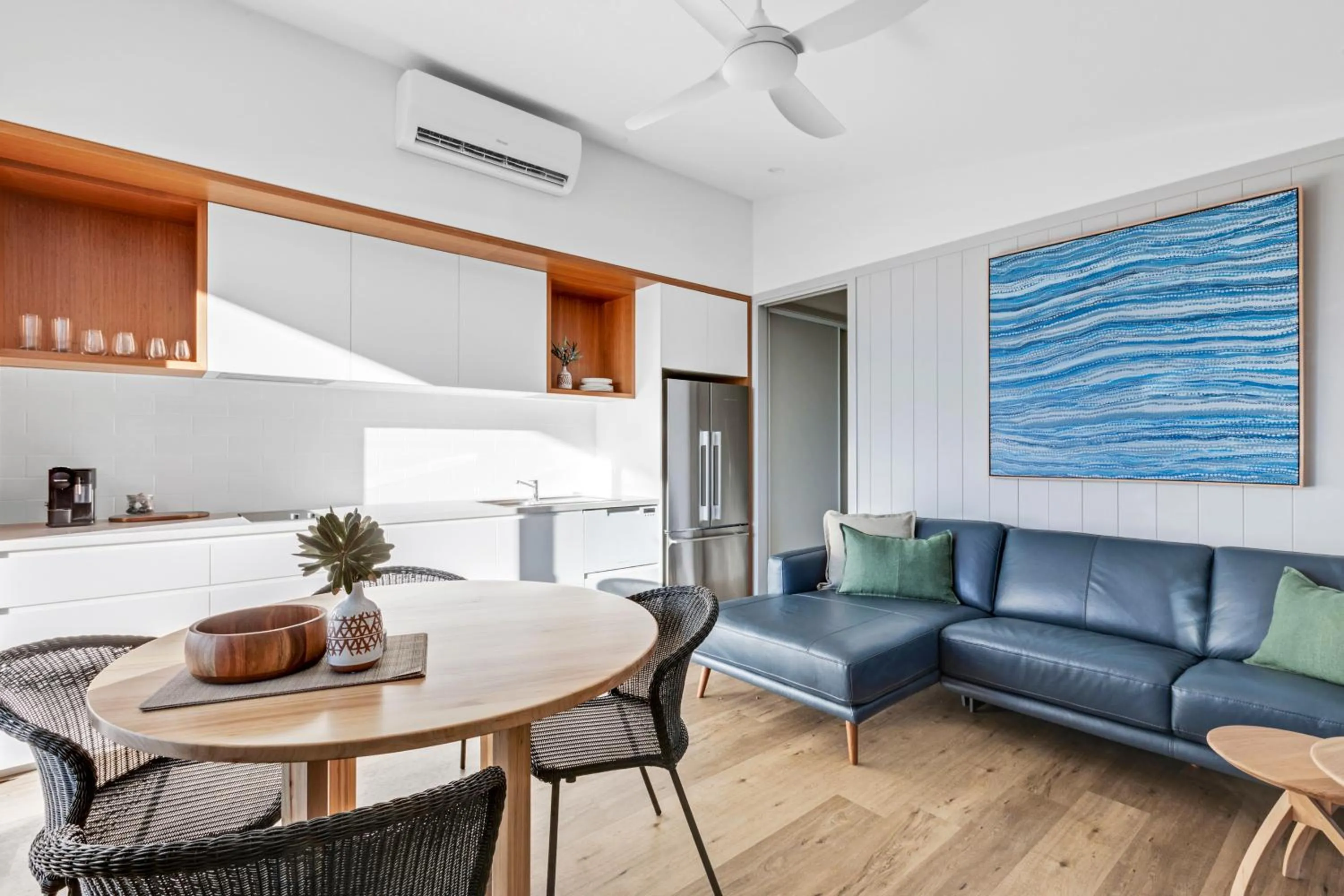 Kitchen or kitchenette in Reflections Urunga - Holiday Park