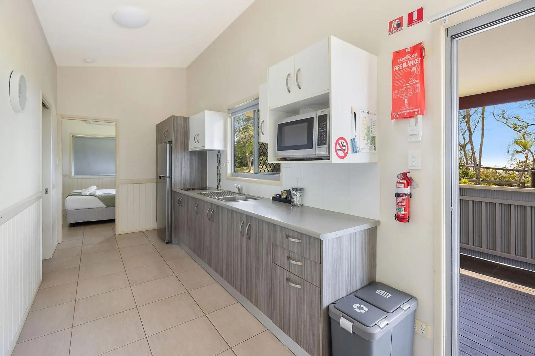 kitchen in Reflections Nambucca Heads - Holiday Park