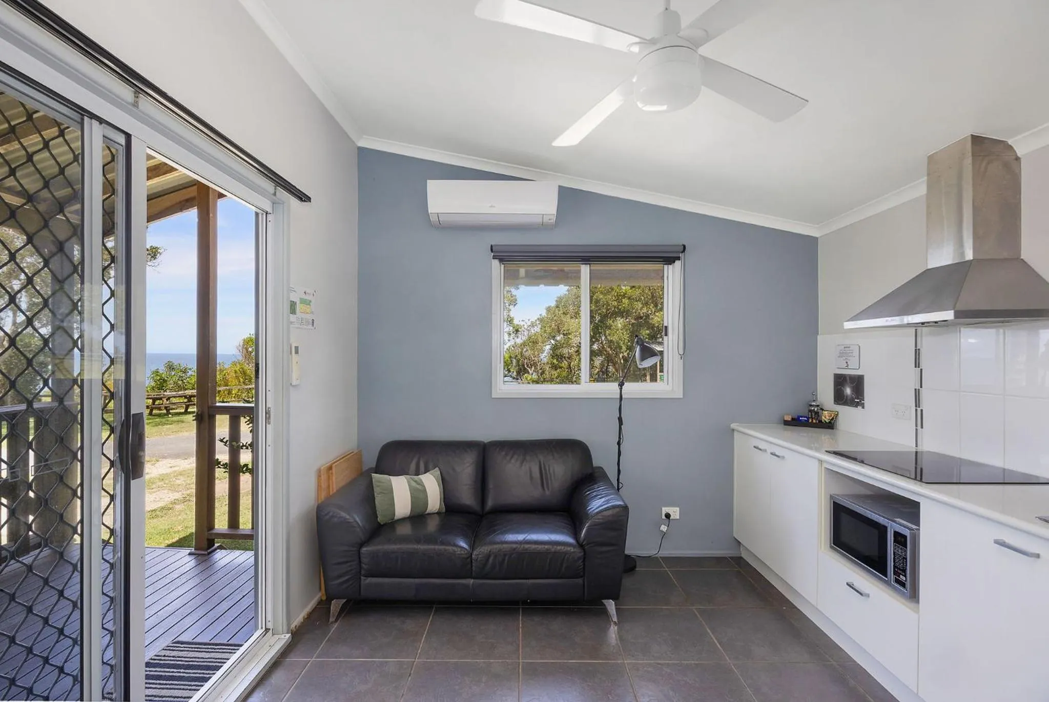 Living room in Reflections Nambucca Heads - Holiday Park
