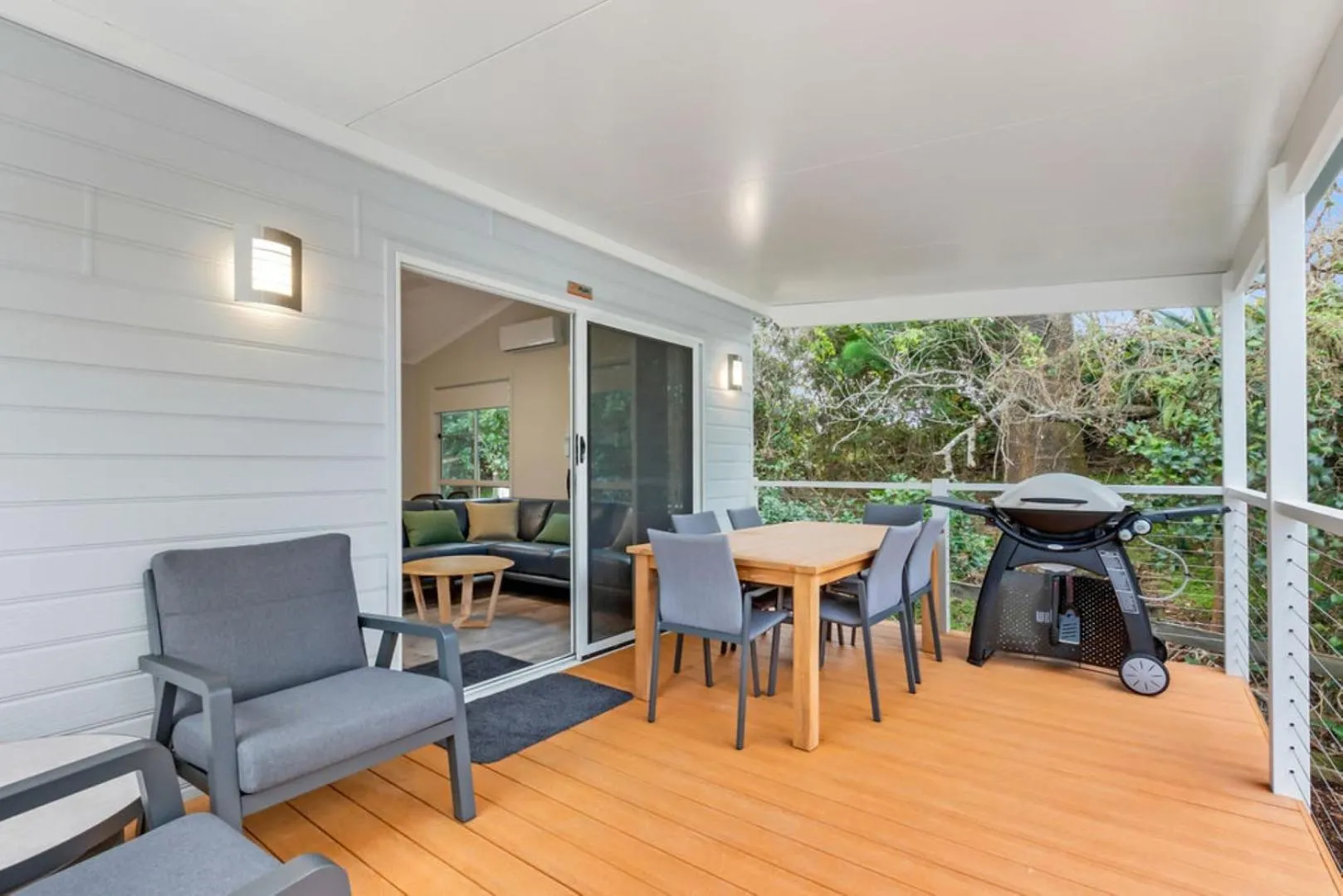 Balcony/Terrace in Reflections Scotts Head - Holiday Park