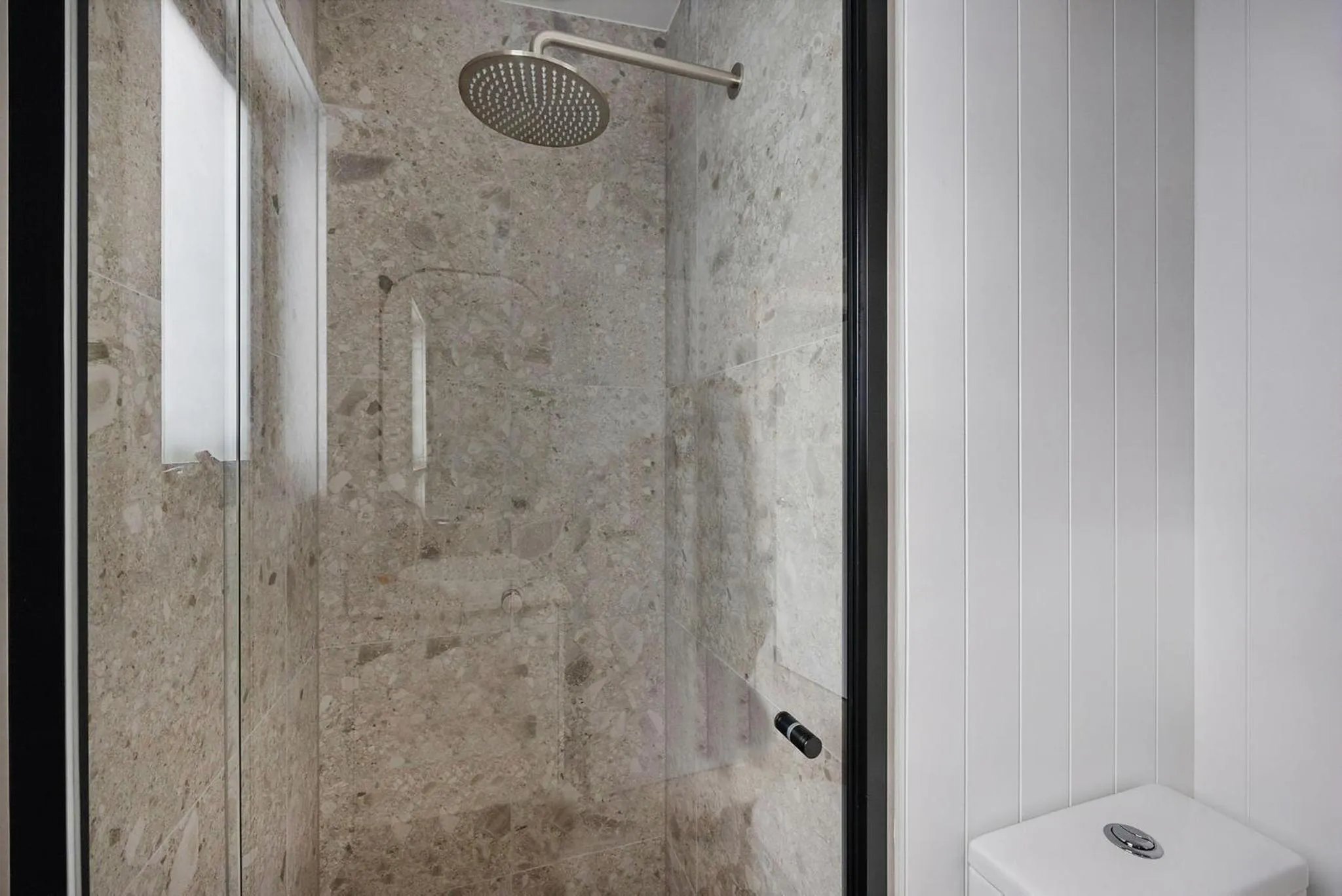 Shower in Reflections Scotts Head - Holiday Park