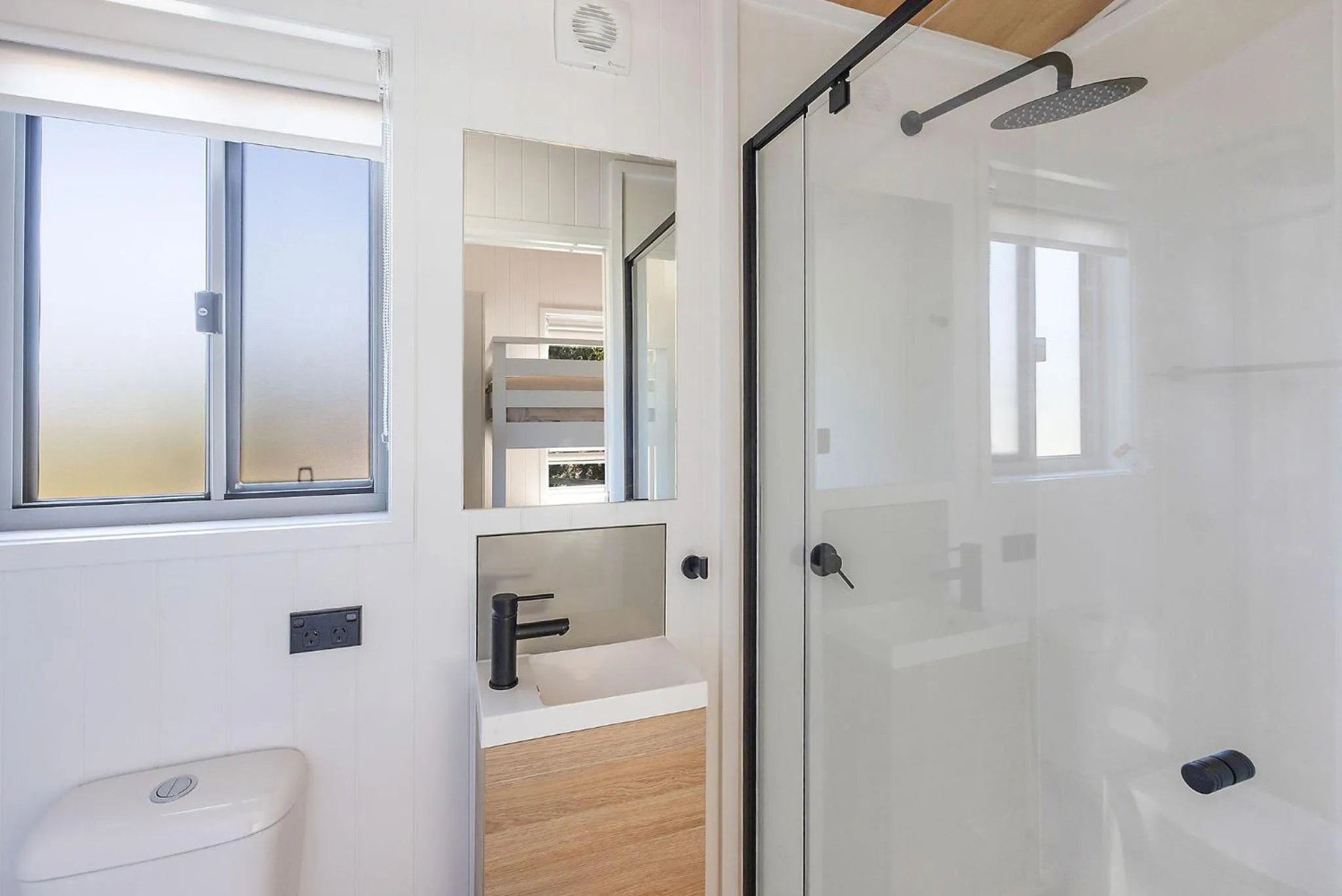 Bathroom in Reflections Scotts Head - Holiday Park