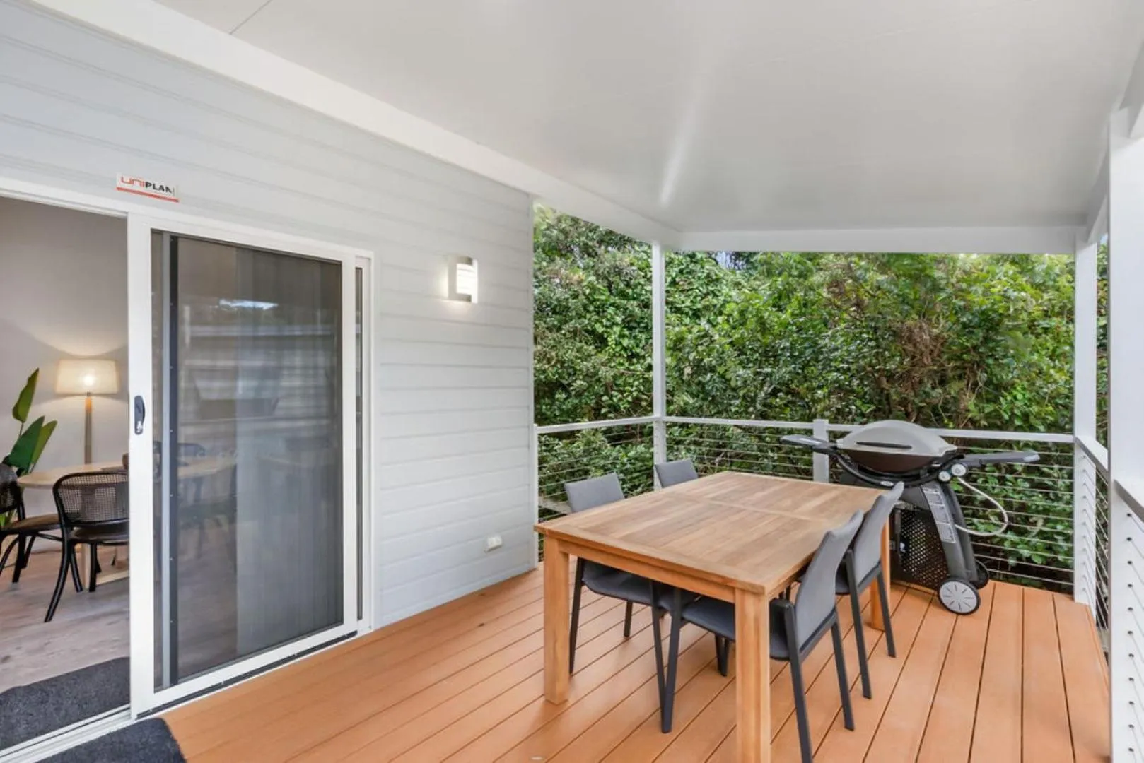 Balcony/Terrace in Reflections Scotts Head - Holiday Park