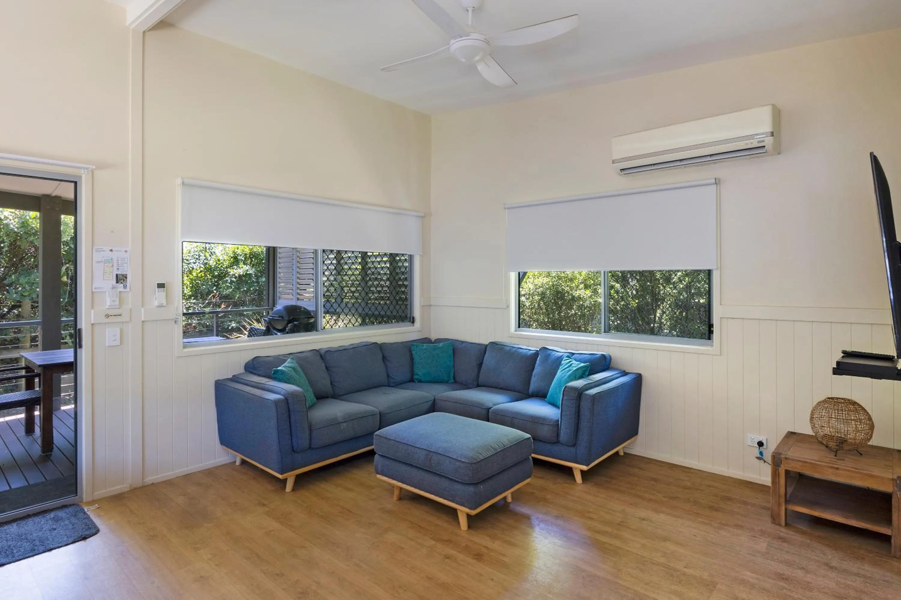 Living room in Reflections Scotts Head - Holiday Park