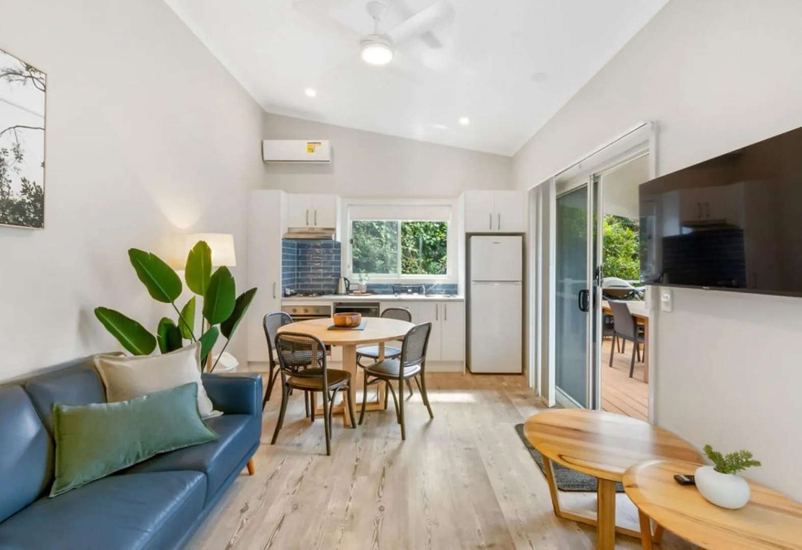 Living room in Reflections Scotts Head - Holiday Park