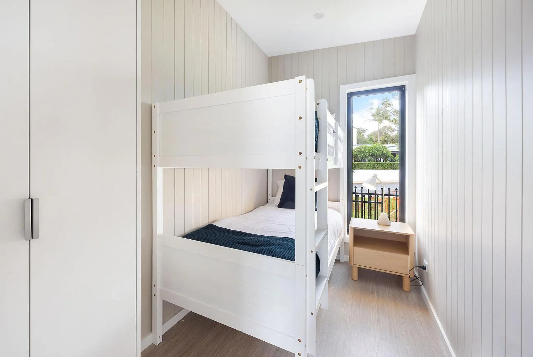 Bedroom, Bed in Reflections Scotts Head - Holiday Park