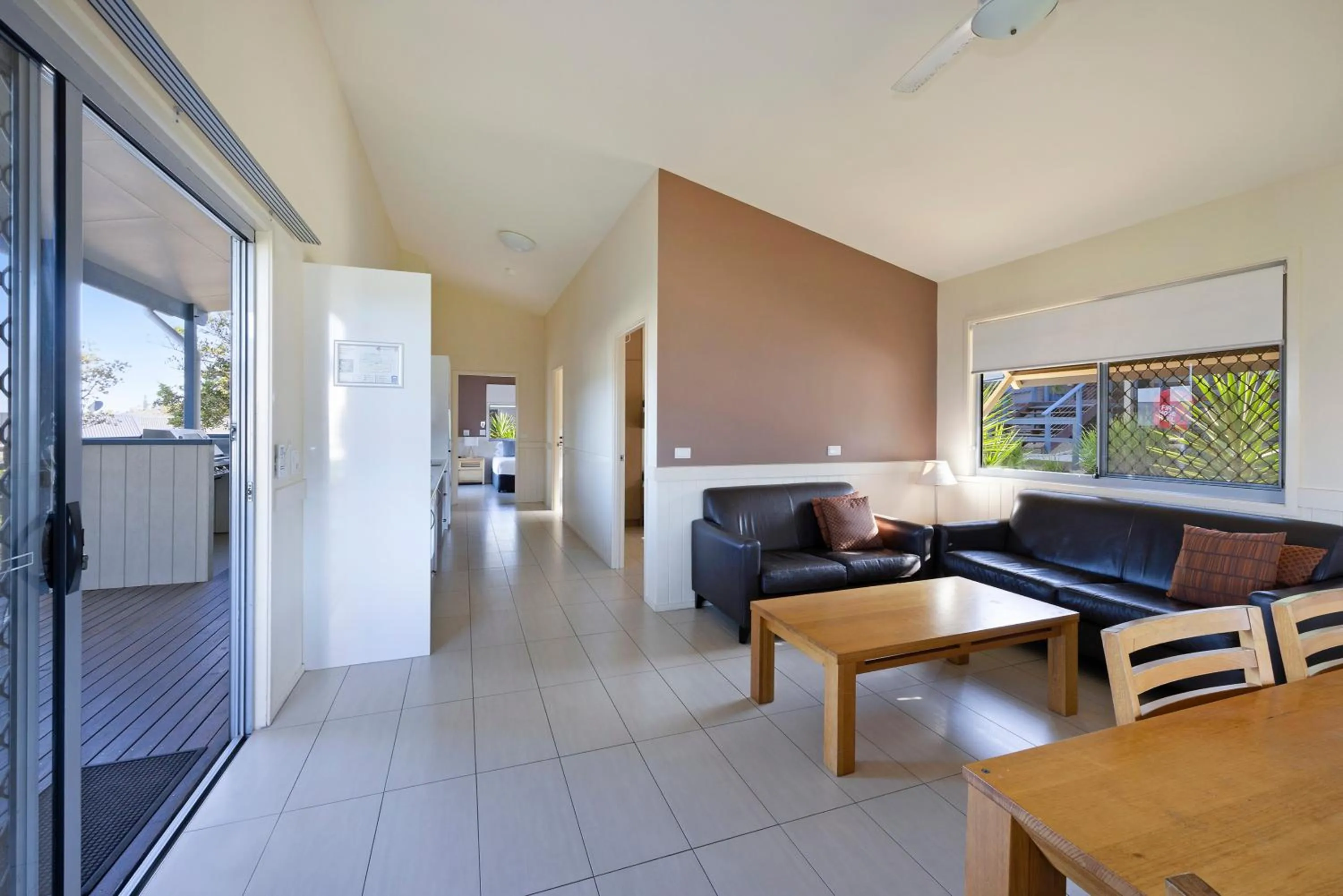 Living room in Reflections Bonny Hills - Holiday Park