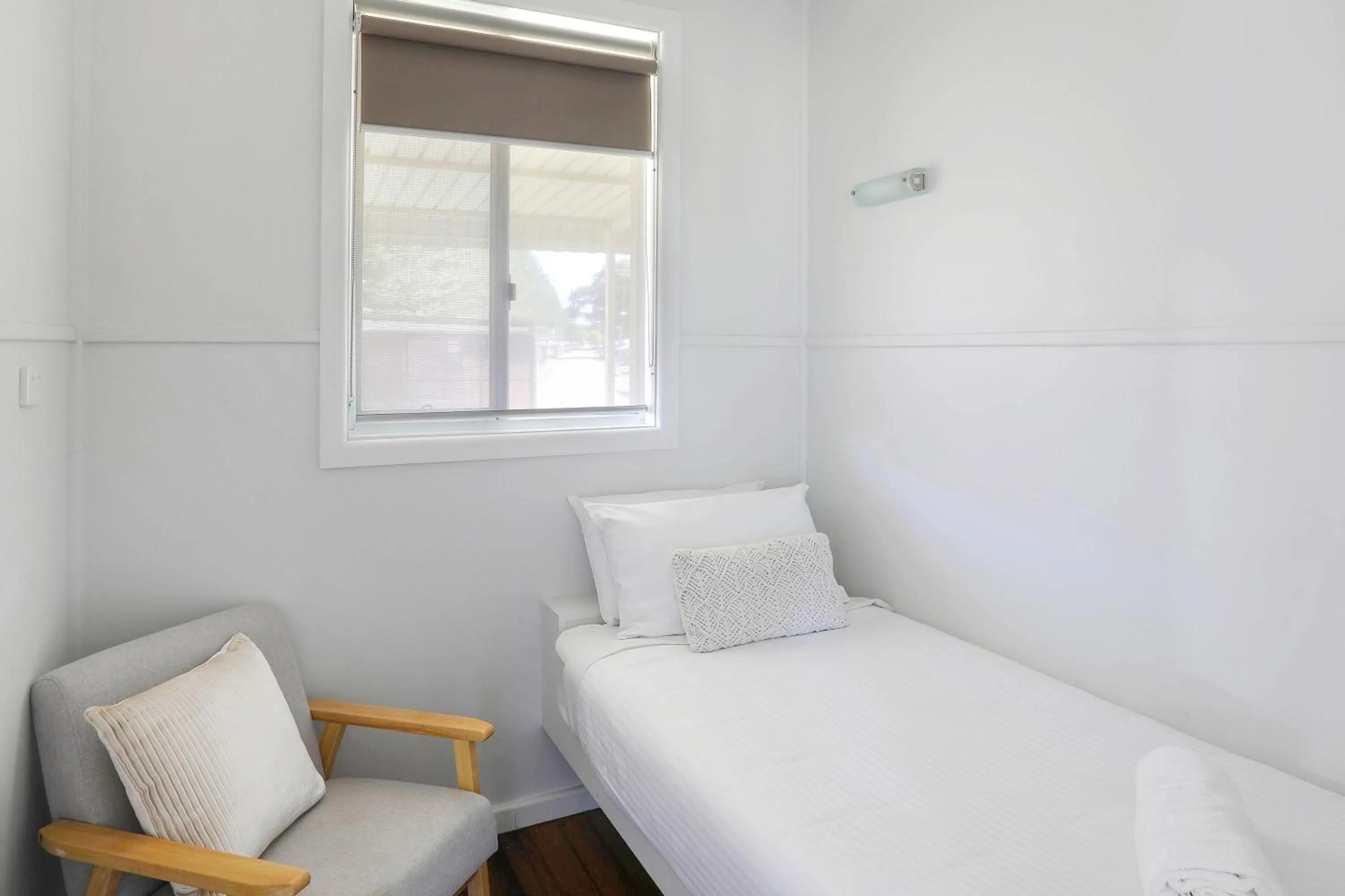 Bedroom, Bed in Reflections Tuncurry - Holiday Park