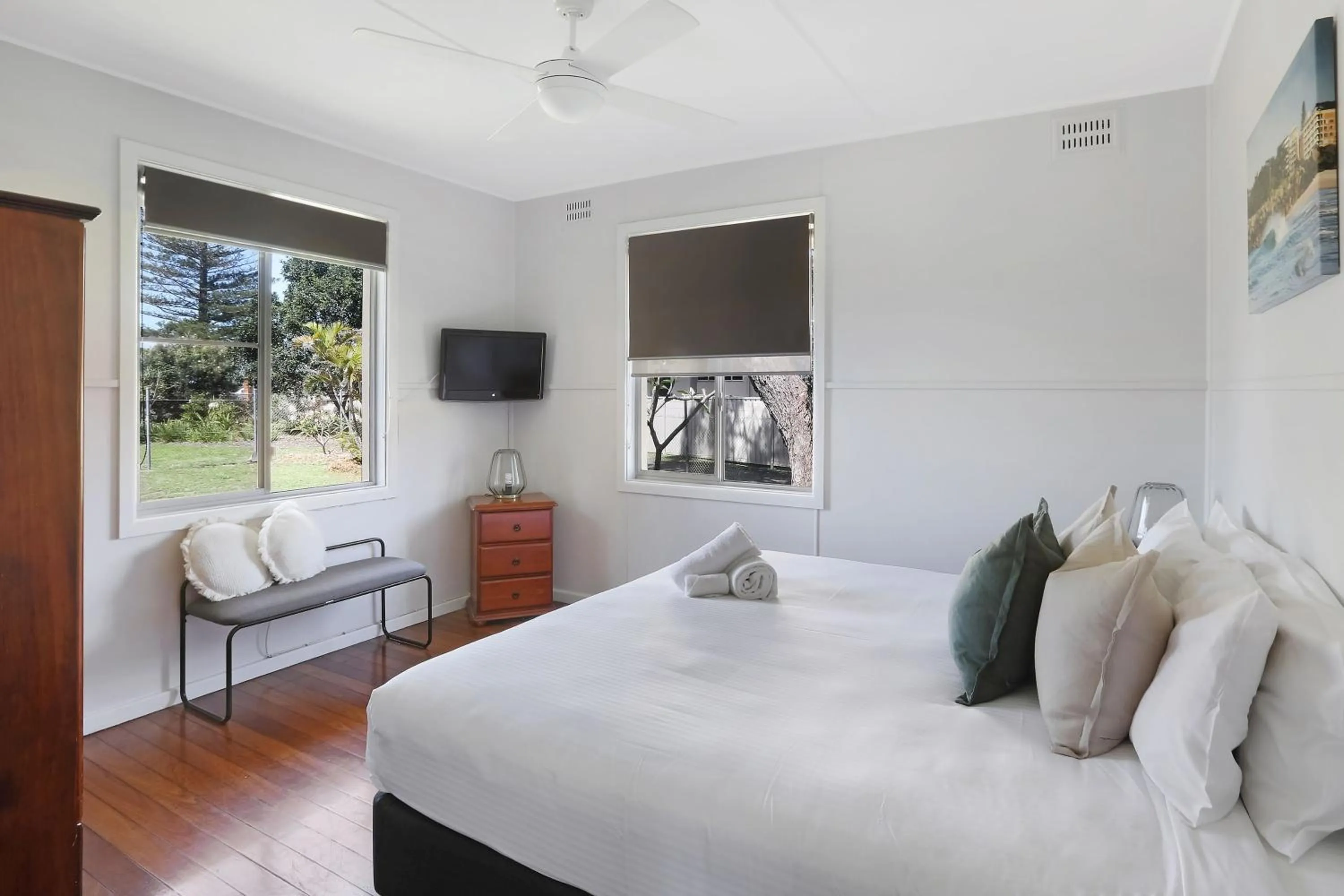 Bedroom, Bed in Reflections Tuncurry - Holiday Park