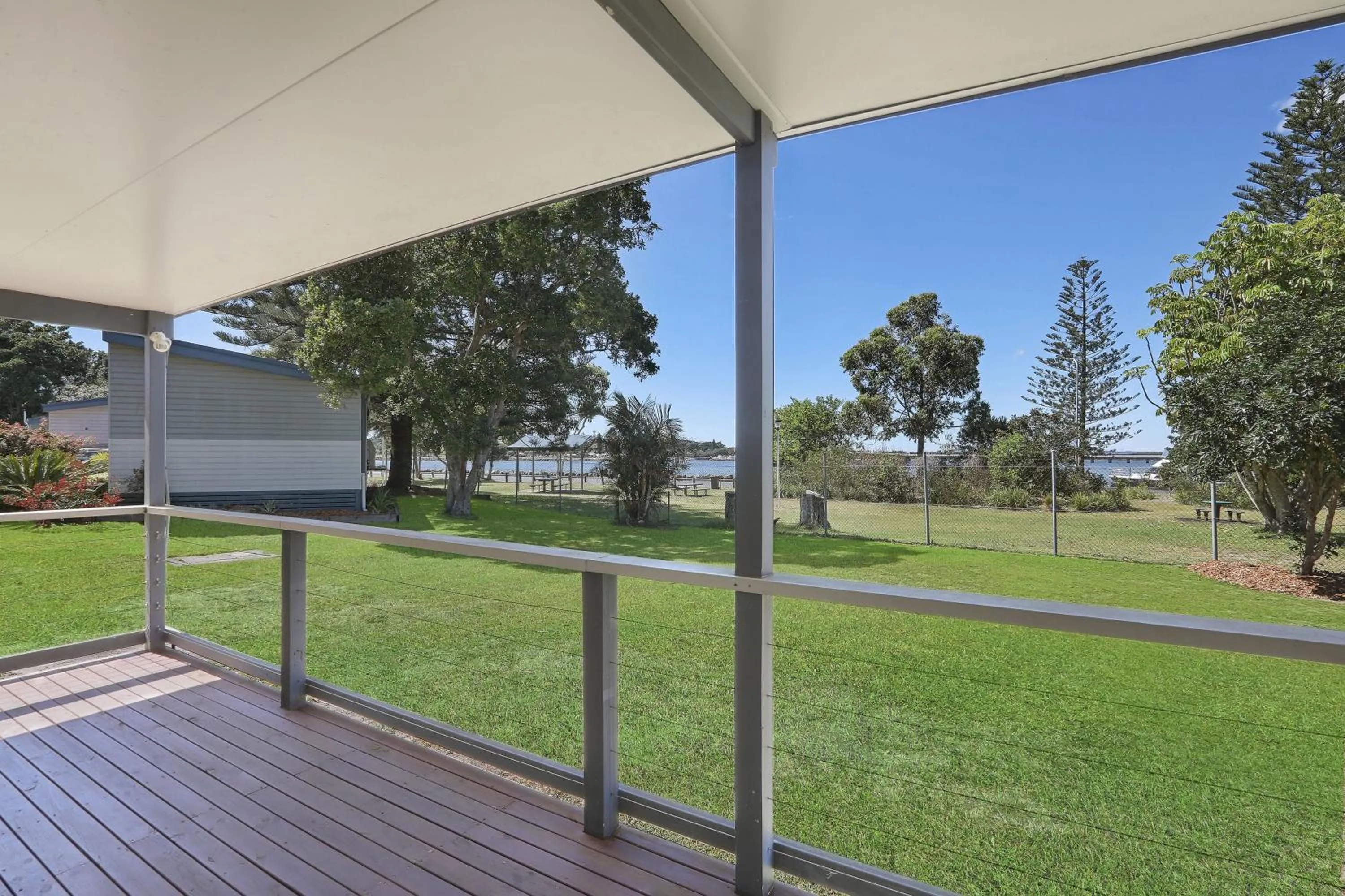 Garden view in Reflections Tuncurry - Holiday Park
