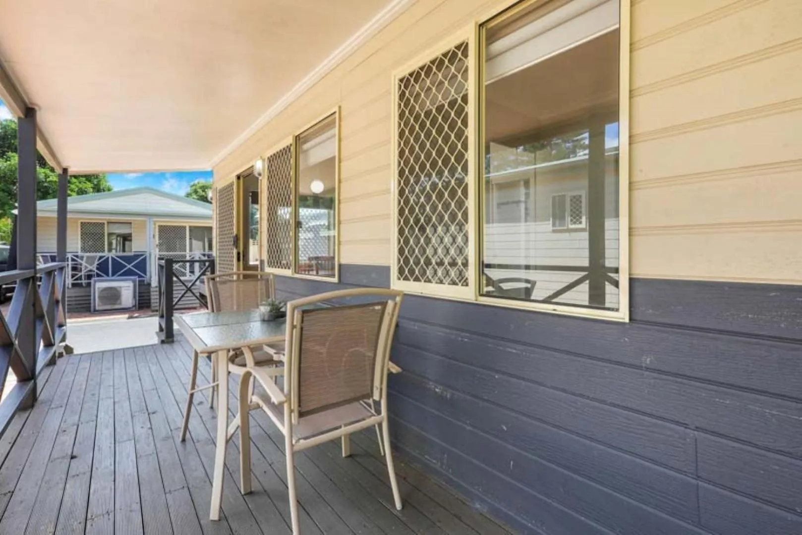 Balcony/Terrace in Reflections Tuncurry - Holiday Park