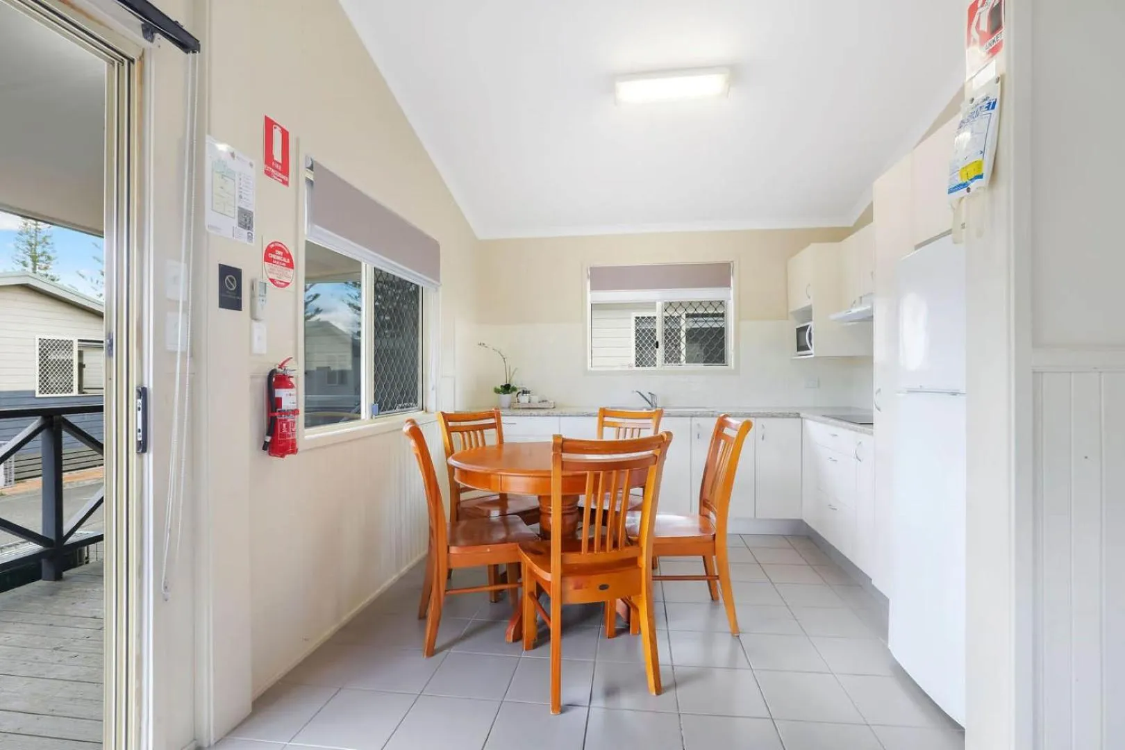 Kitchen or kitchenette in Reflections Tuncurry - Holiday Park