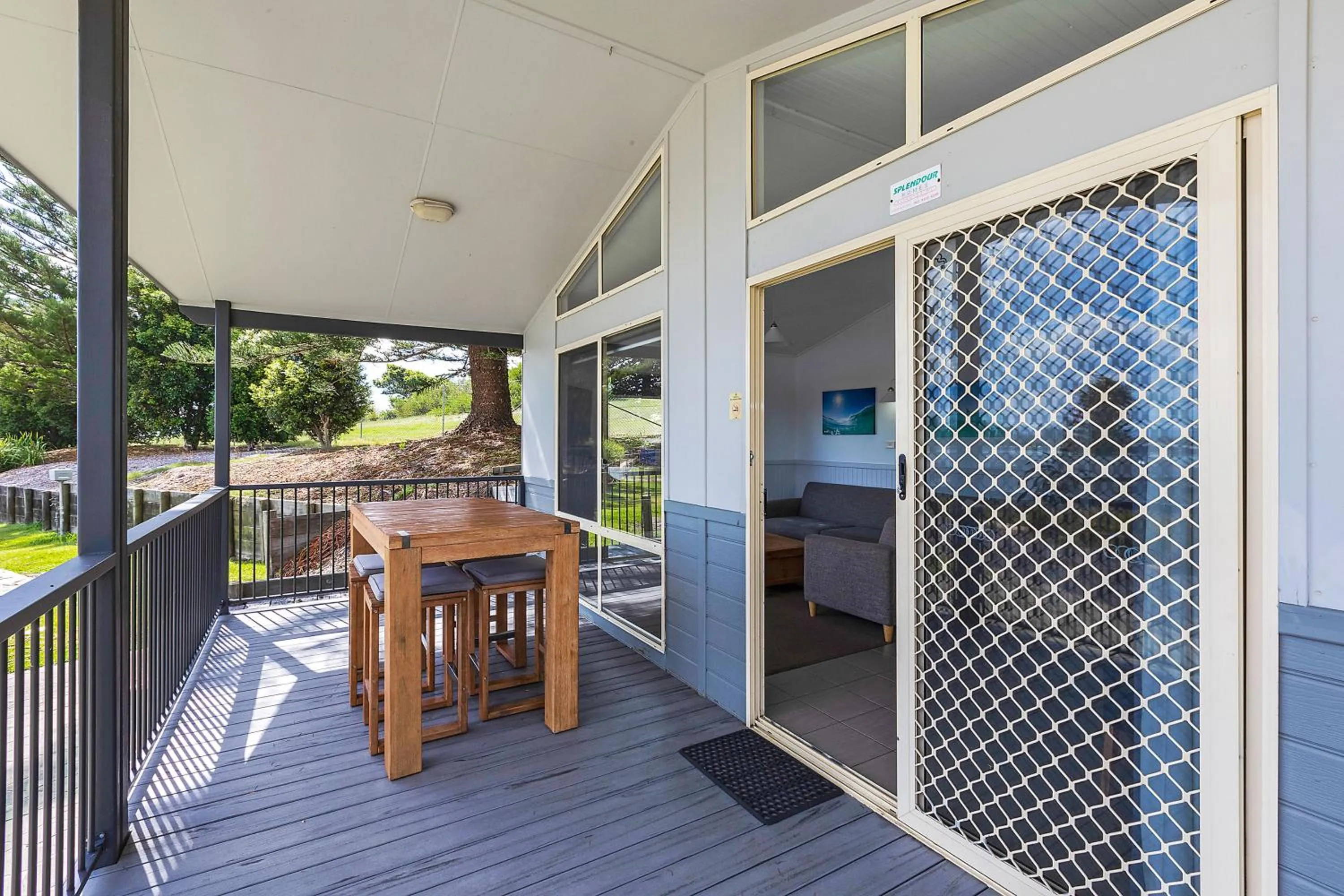 Balcony/Terrace in Reflections Forster Beach - Holiday Park