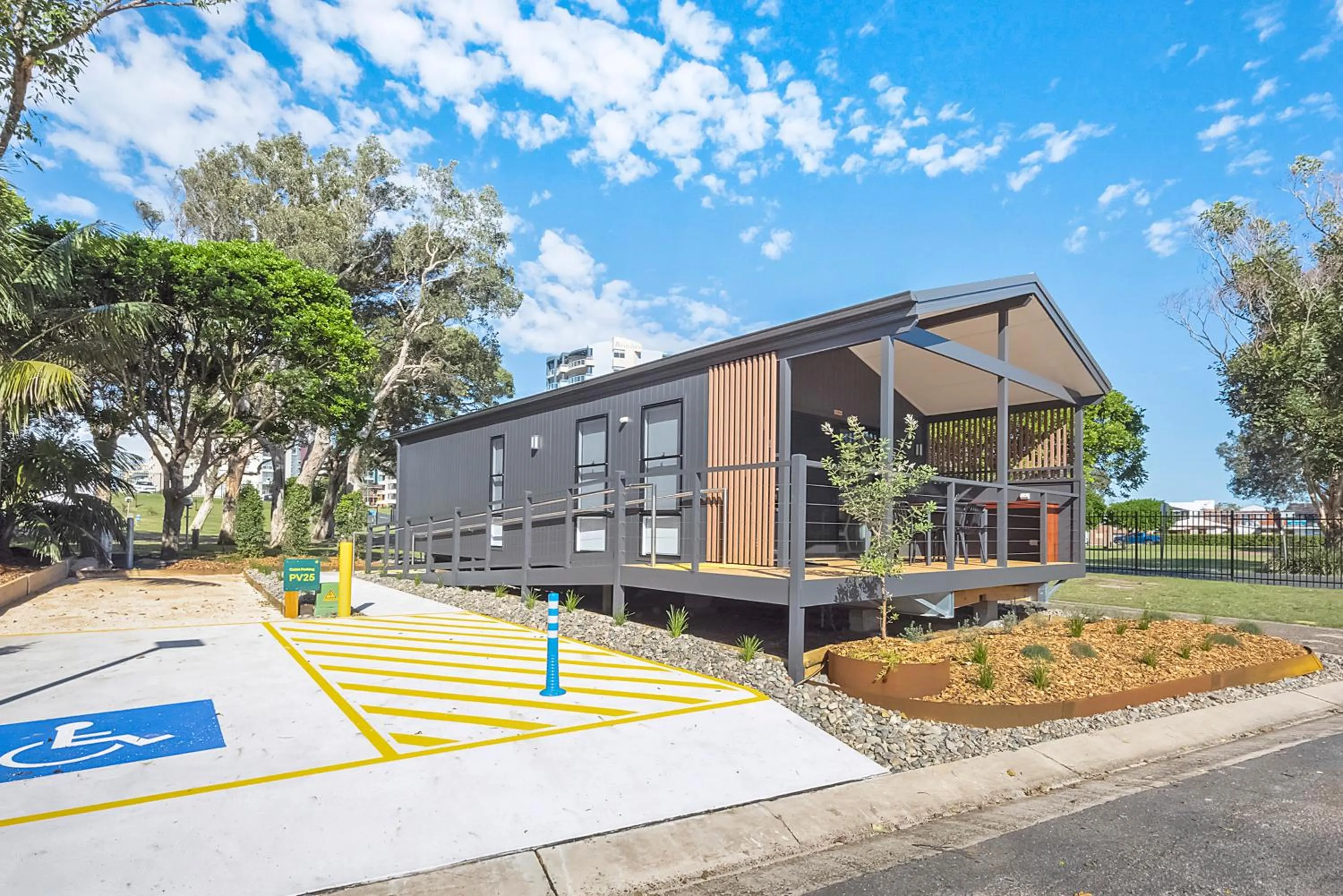 Property building in Reflections Forster Beach - Holiday Park
