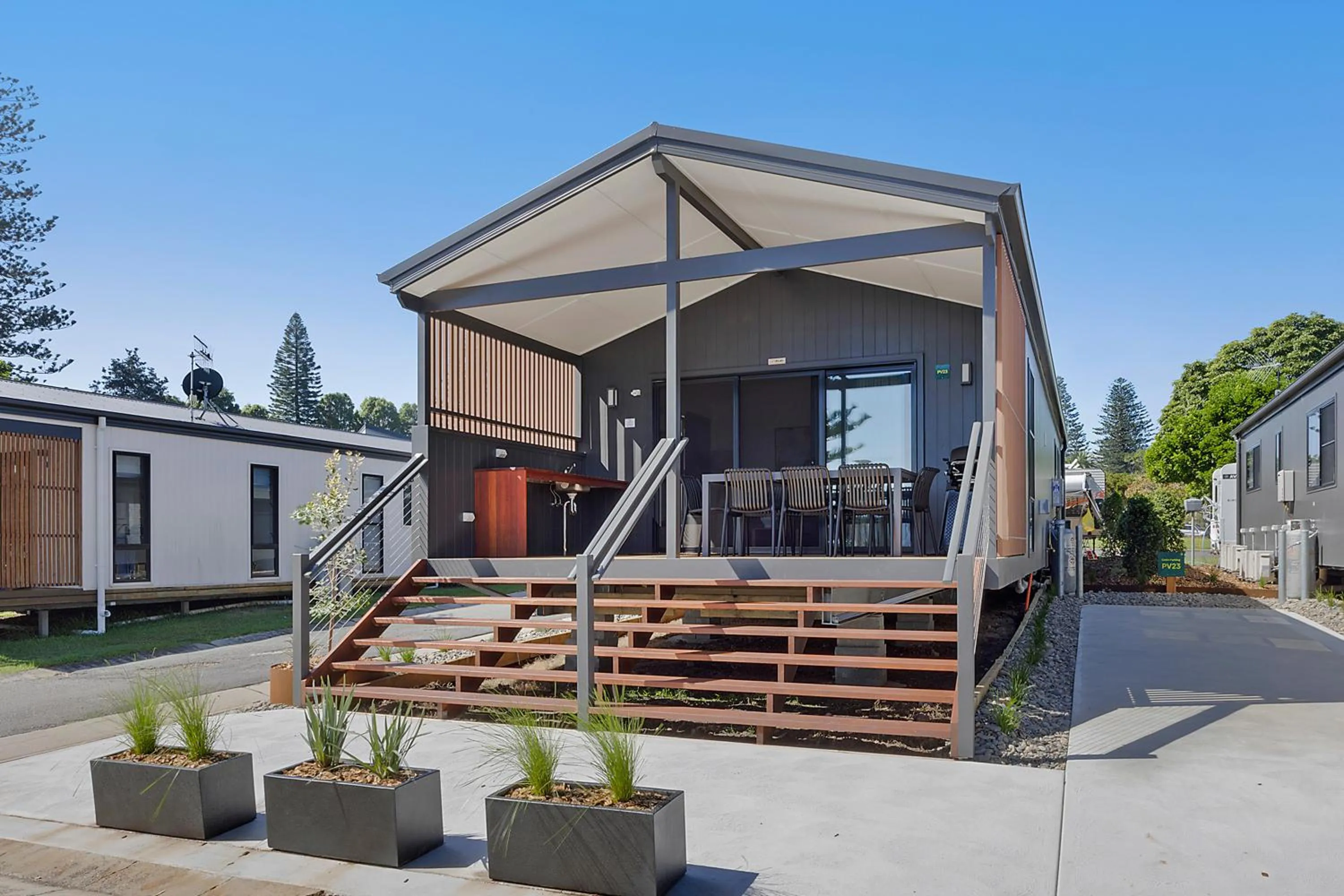 Property building in Reflections Forster Beach - Holiday Park