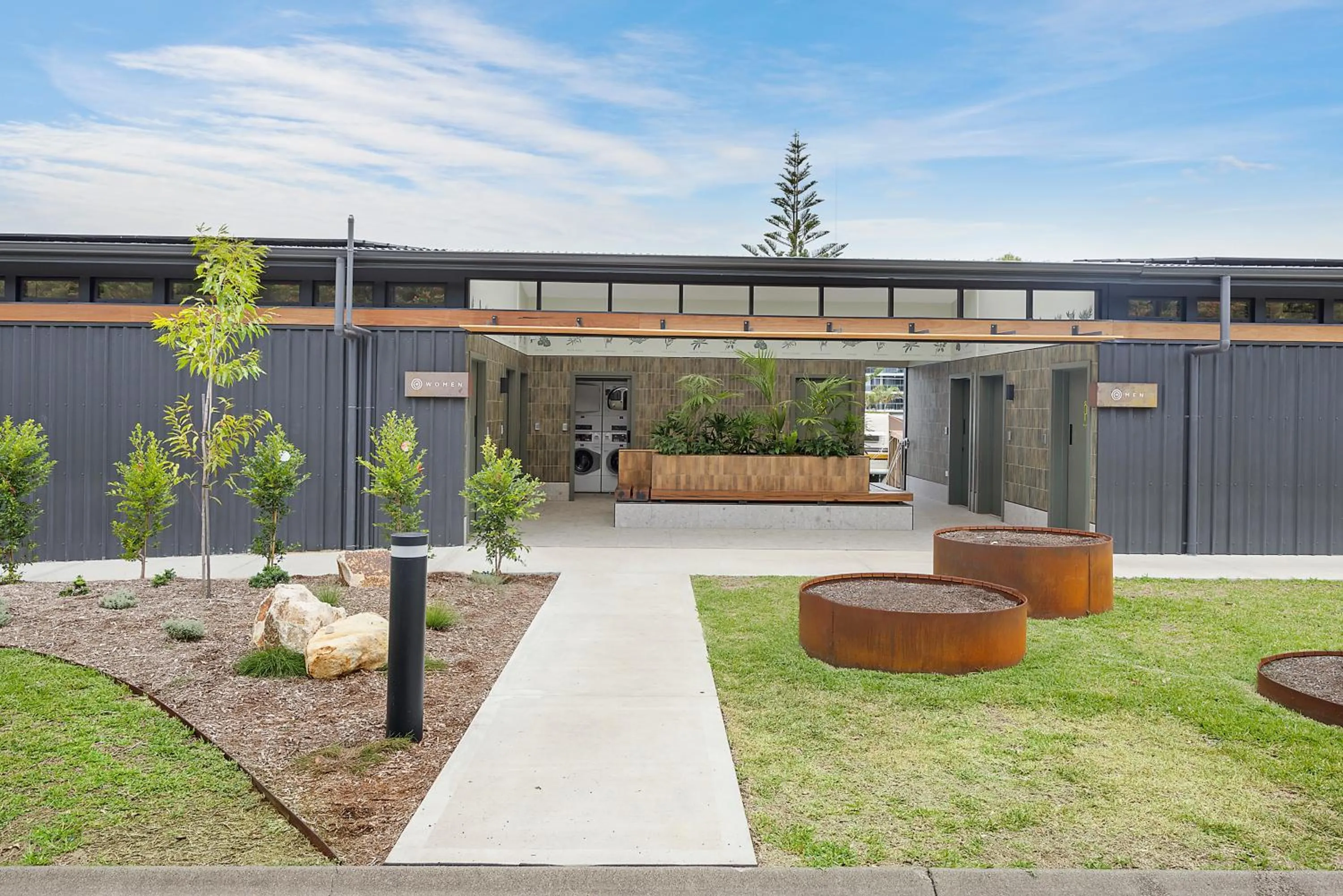 Bathroom in Reflections Forster Beach - Holiday Park