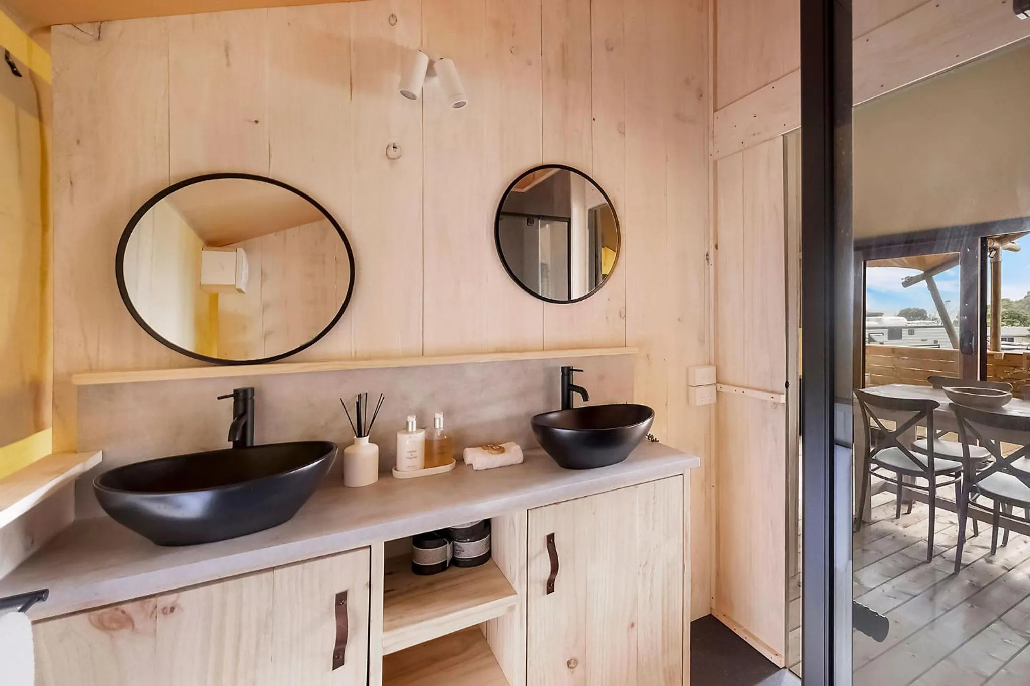 Bathroom in Reflections Seal Rocks - Holiday Park