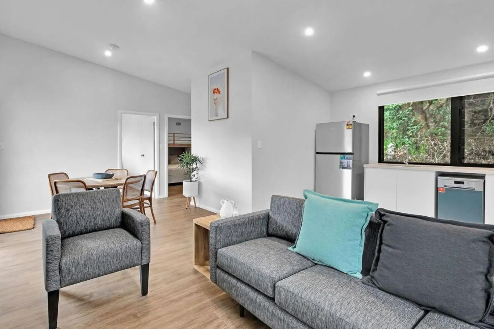 Living room in Reflections Seal Rocks - Holiday Park