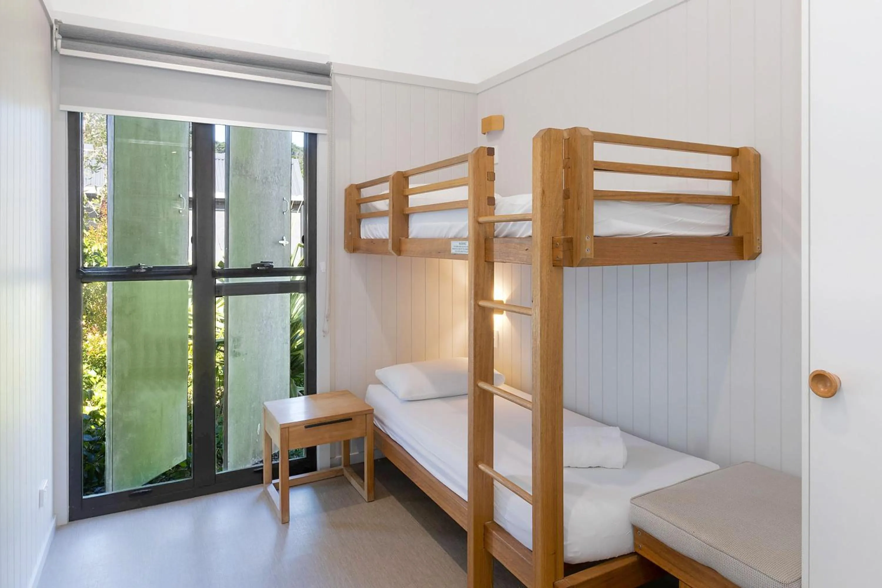 Bedroom, Bed in Reflections Seal Rocks - Holiday Park