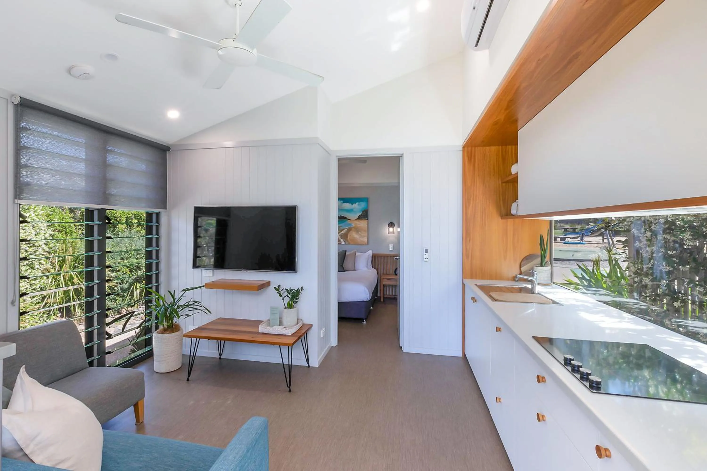 TV and multimedia in Reflections Seal Rocks - Holiday Park