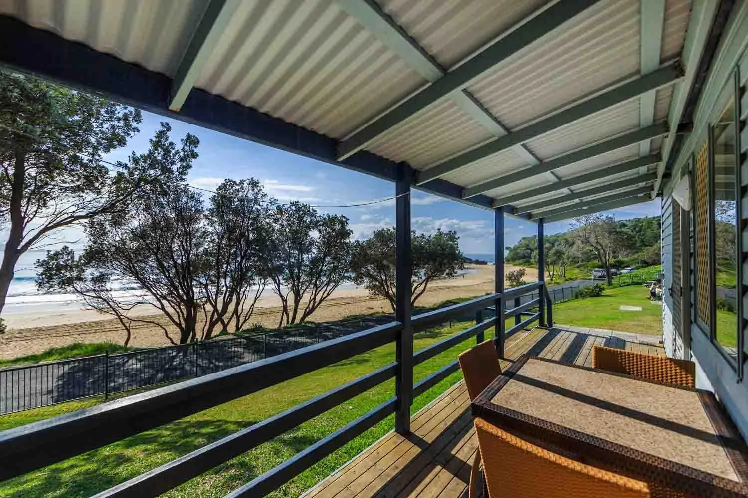 Balcony/Terrace in Reflections Seal Rocks - Holiday Park