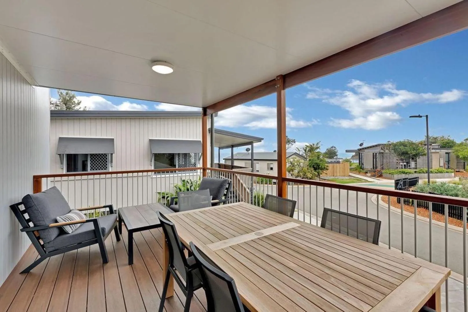 Balcony/Terrace in Reflections Seal Rocks - Holiday Park