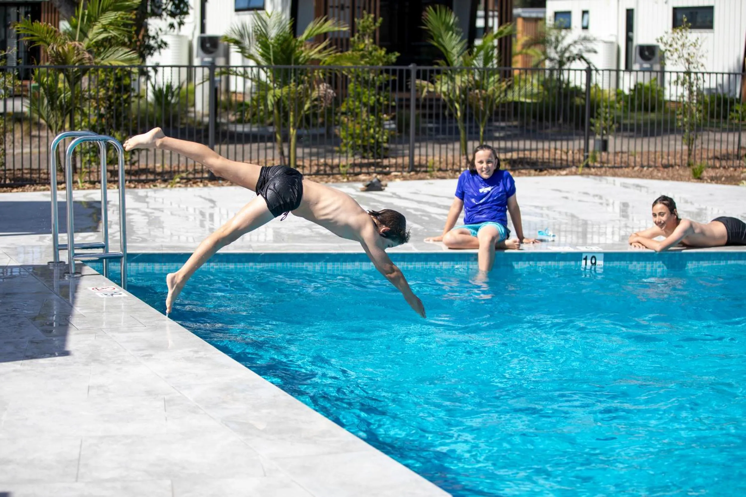 Swimming pool in Reflections Hawks Nest - Holiday Park