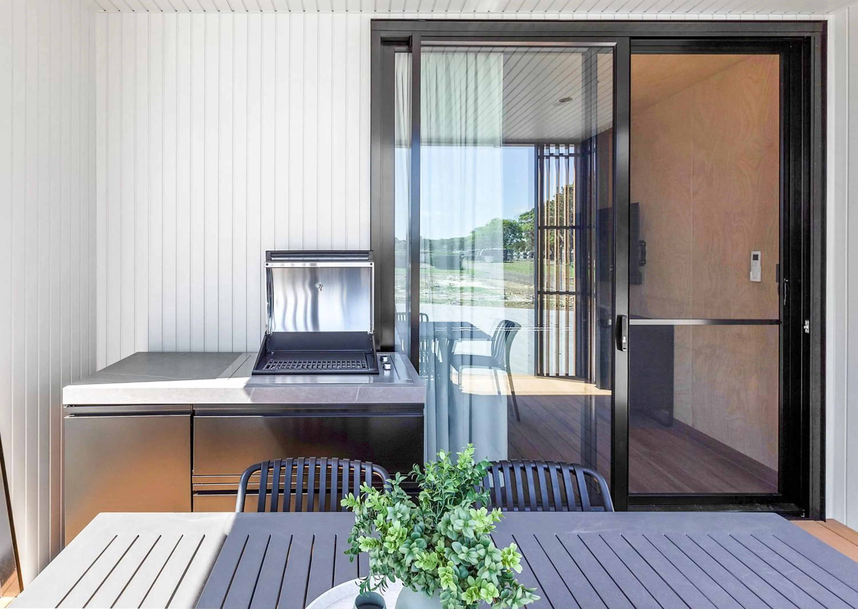 Balcony/Terrace in Reflections Hawks Nest - Holiday Park