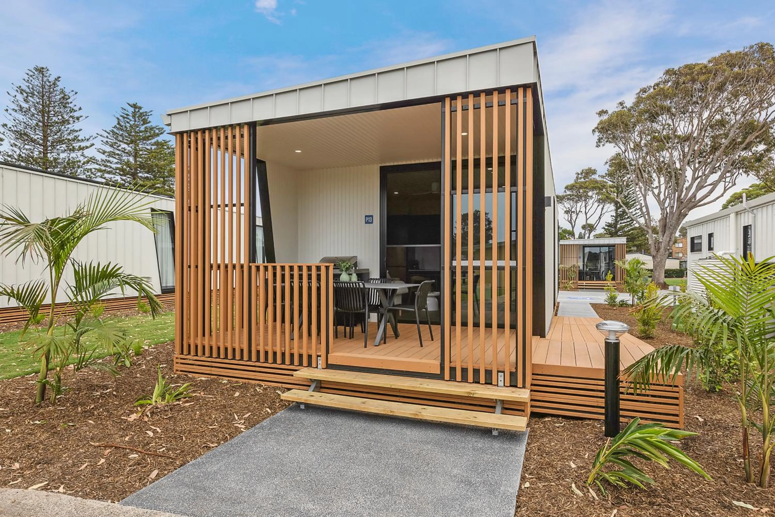 Property building in Reflections Hawks Nest - Holiday Park