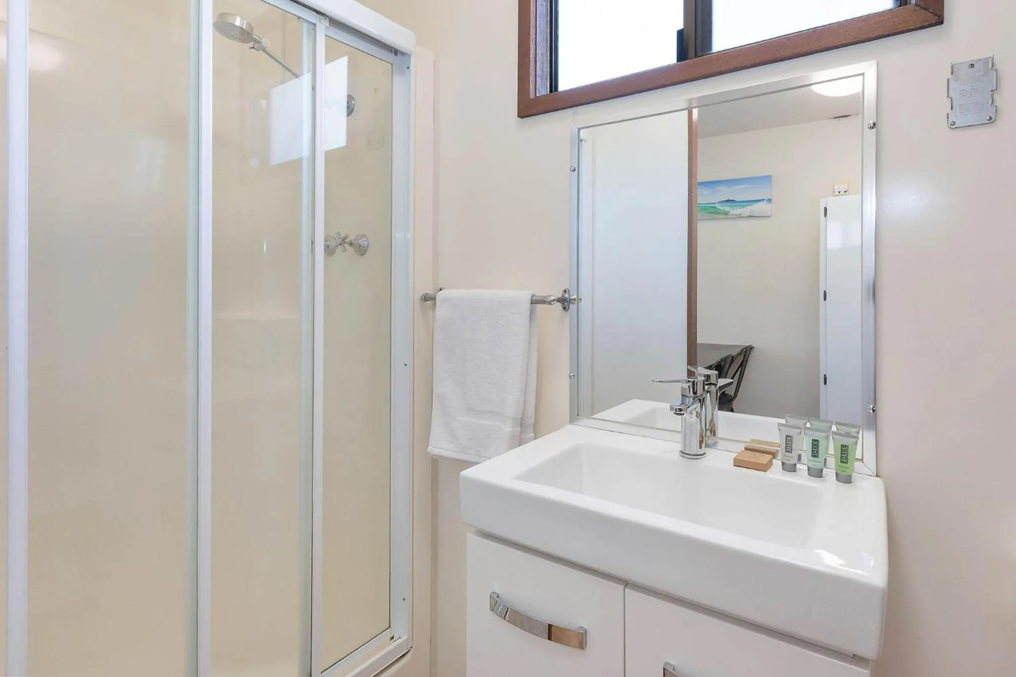 Bathroom in Reflections Hawks Nest - Holiday Park