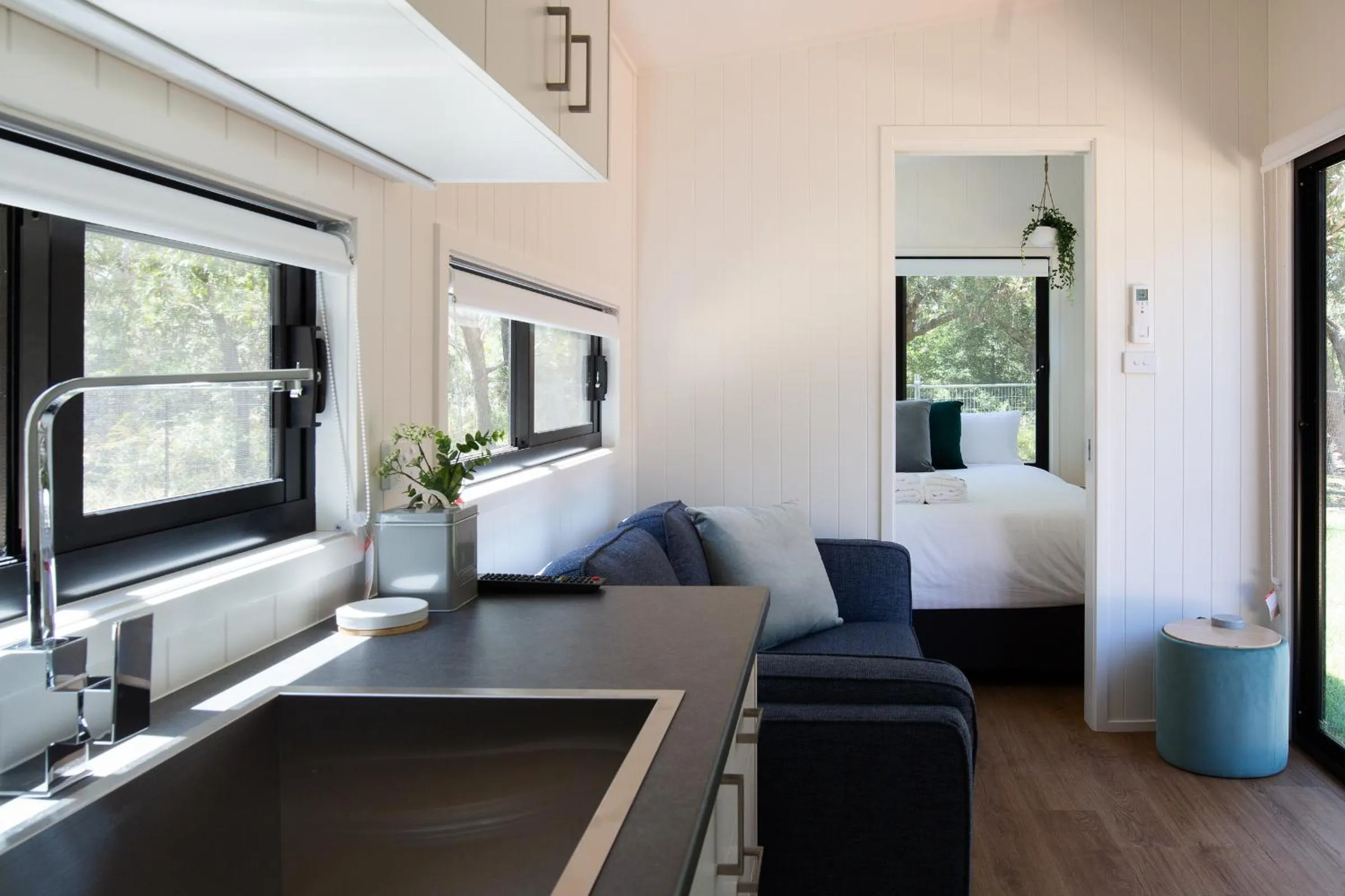 Kitchen or kitchenette in Reflections Jimmys Beach - Holiday Park