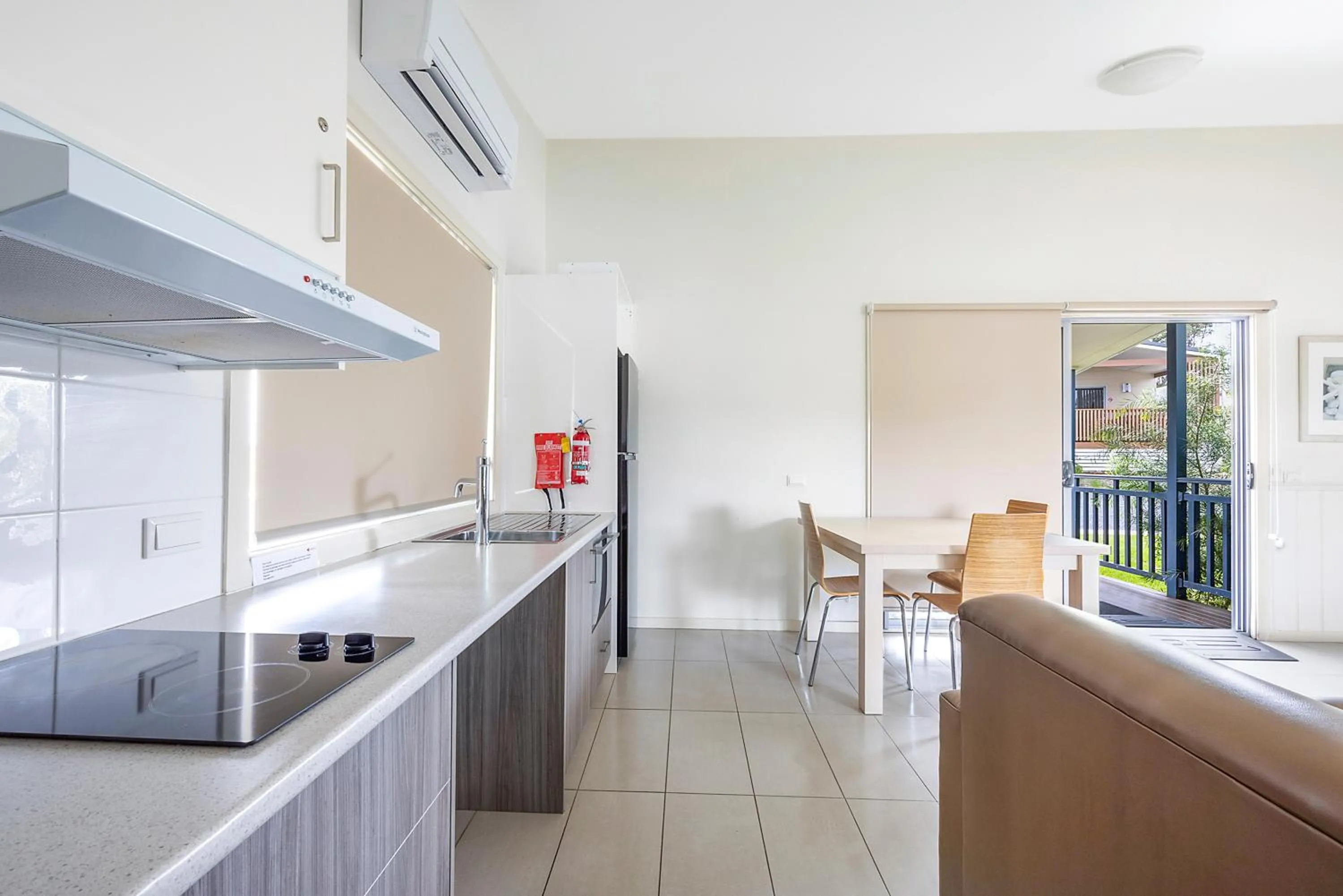 Kitchen or kitchenette in Reflections Bermagui - Holiday Park