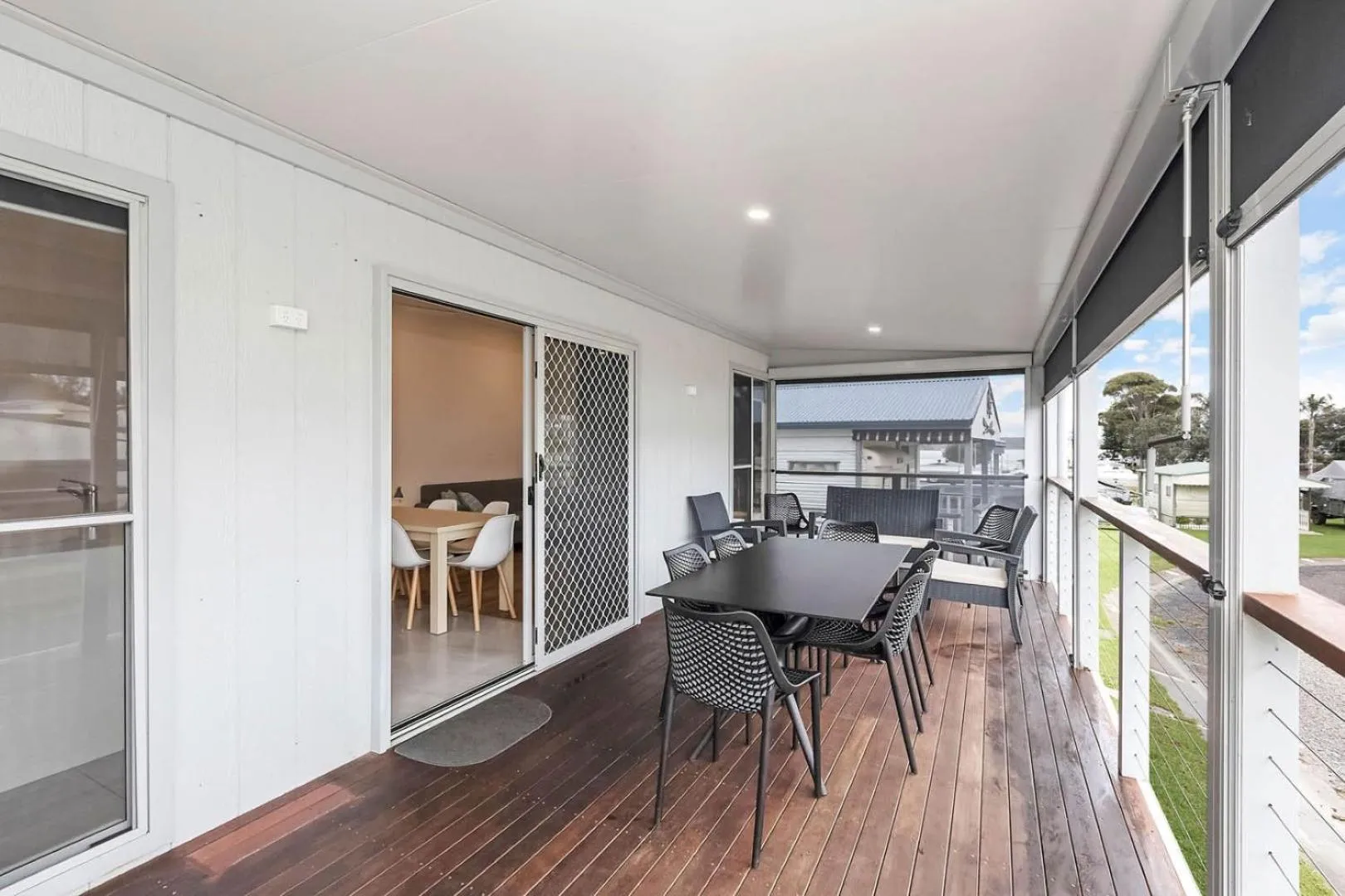 Balcony/Terrace in Reflections Bermagui - Holiday Park