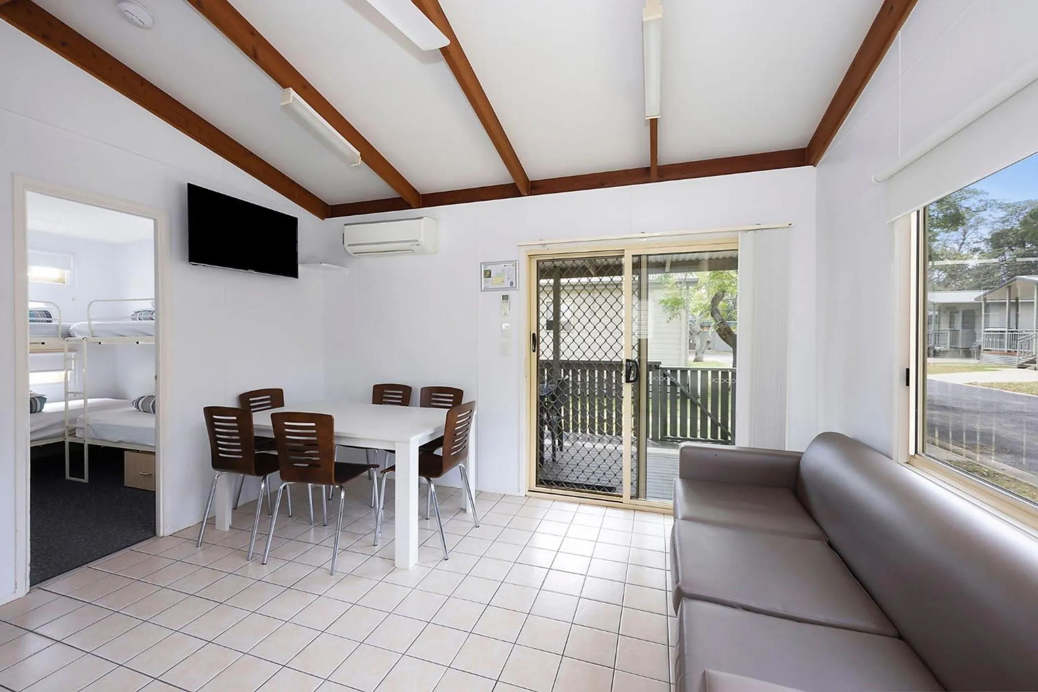 Dining area in Reflections Eden - Holiday Park