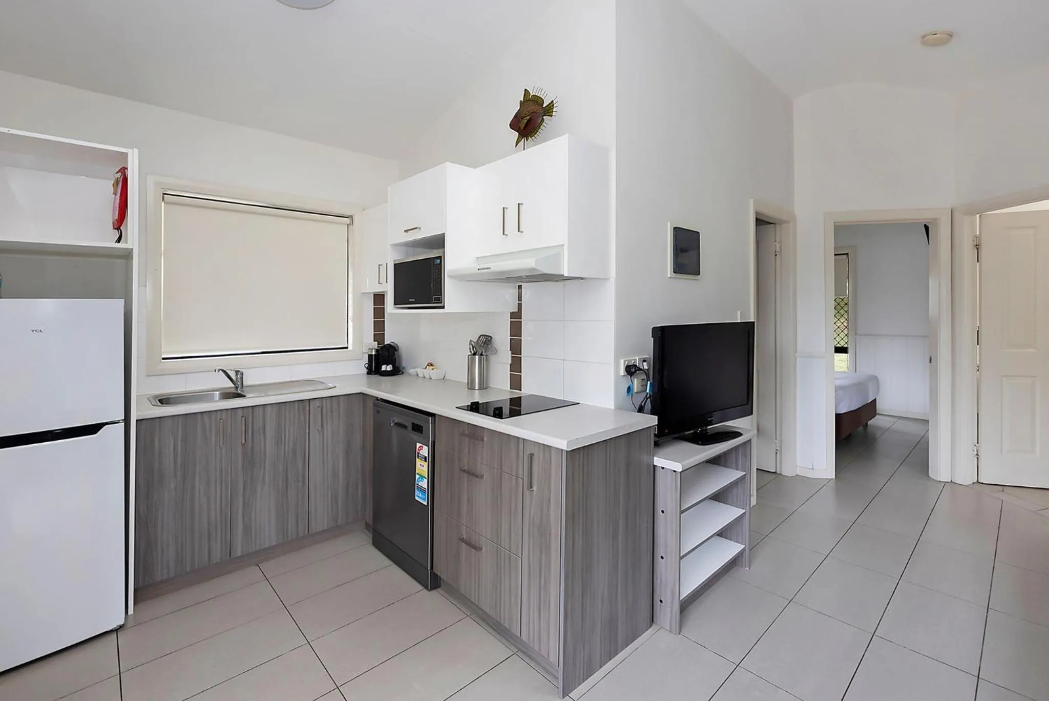 kitchen in Reflections Eden - Holiday Park