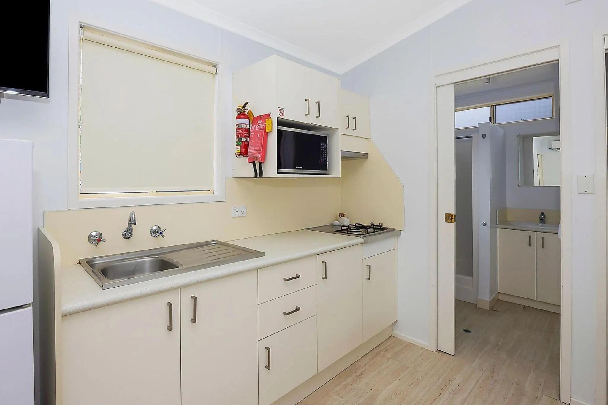 kitchen in Reflections Eden - Holiday Park