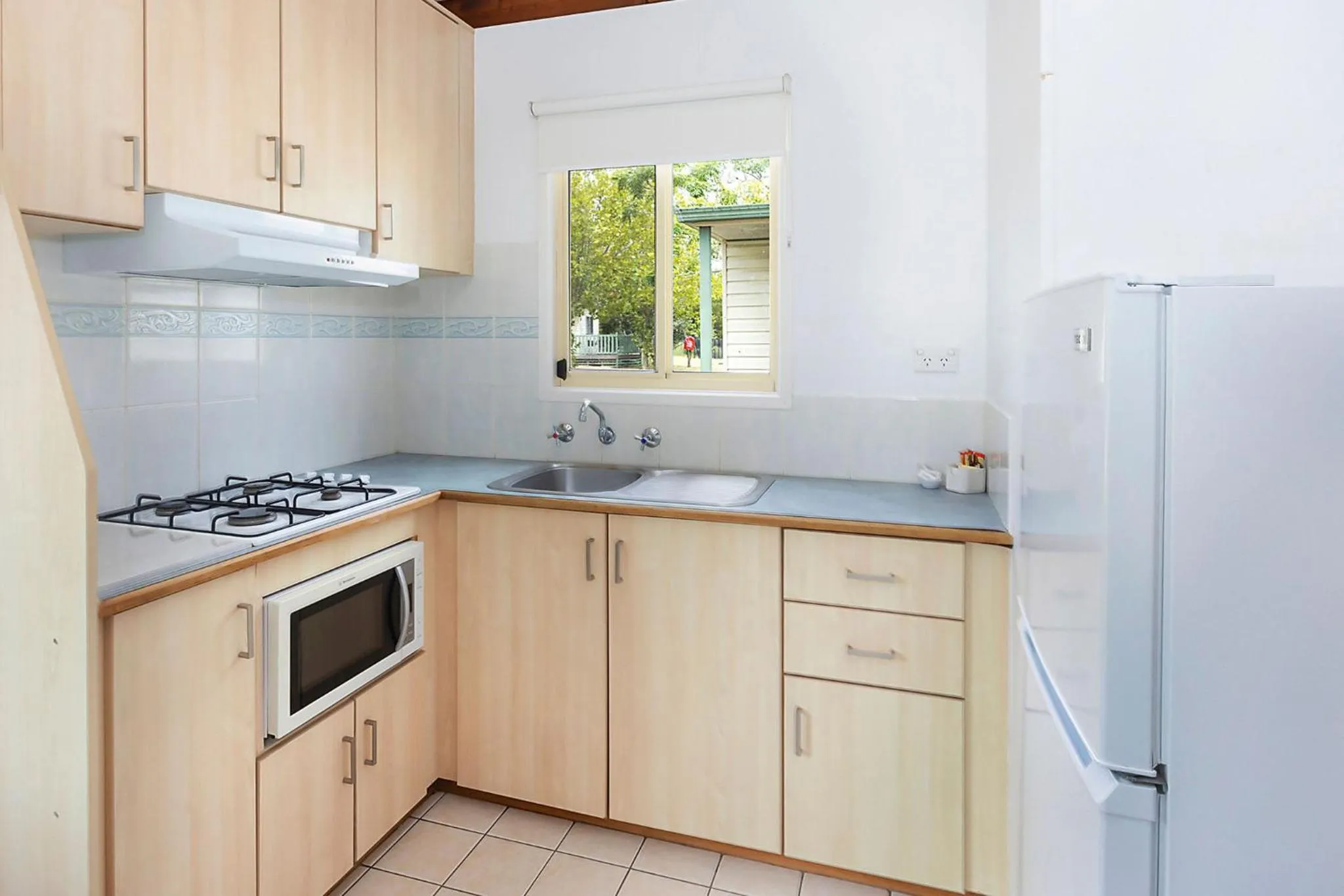 kitchen in Reflections Eden - Holiday Park