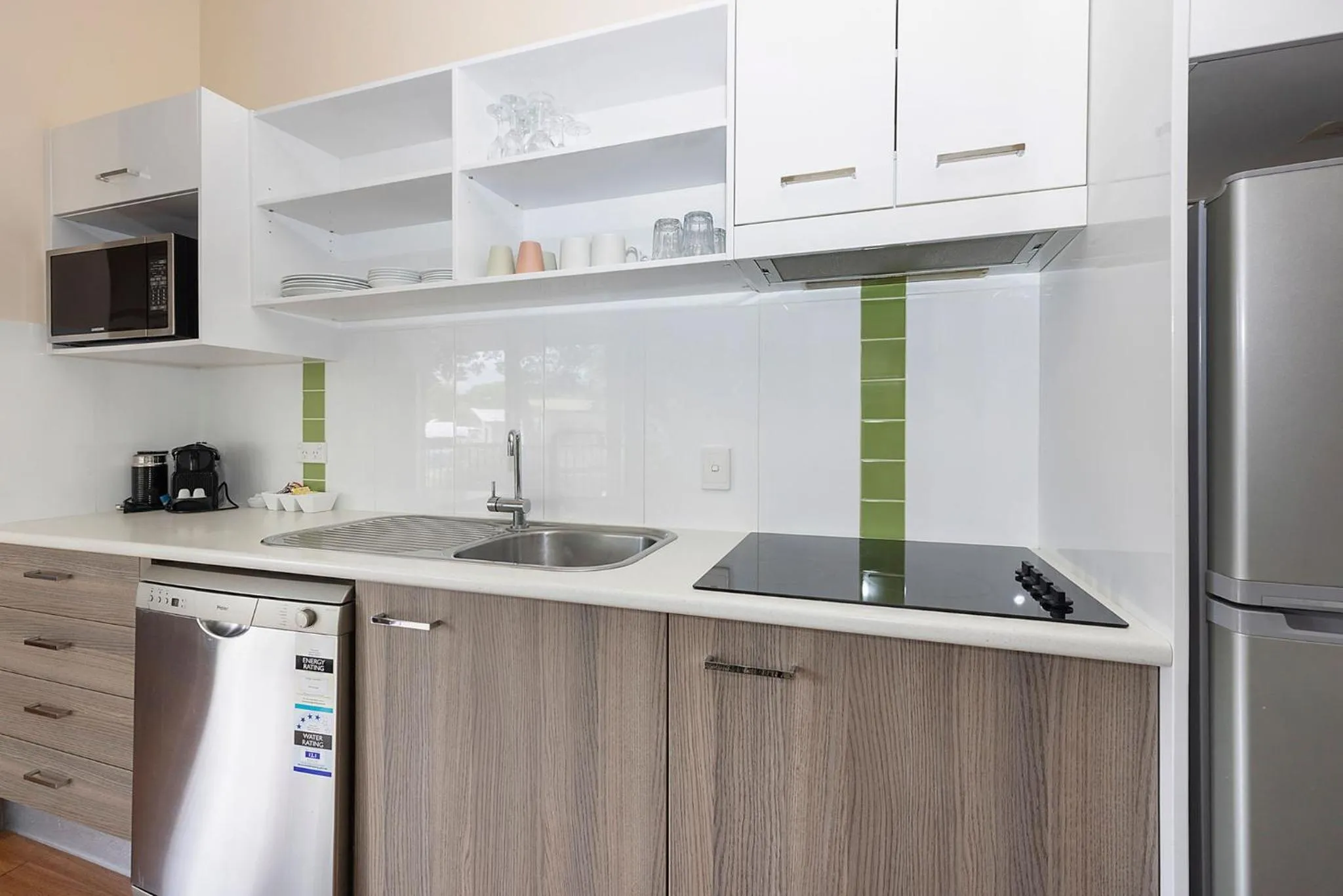 kitchen in Reflections Eden - Holiday Park