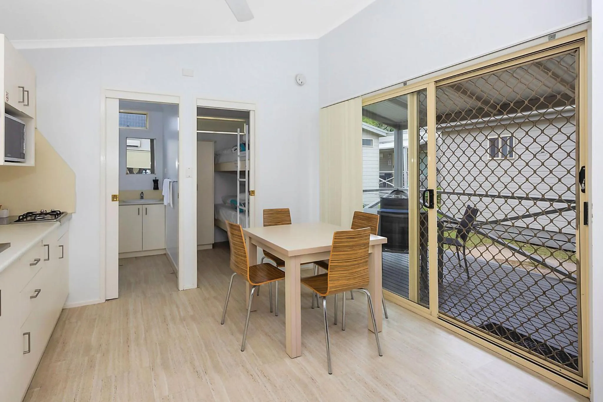 Dining area in Reflections Eden - Holiday Park