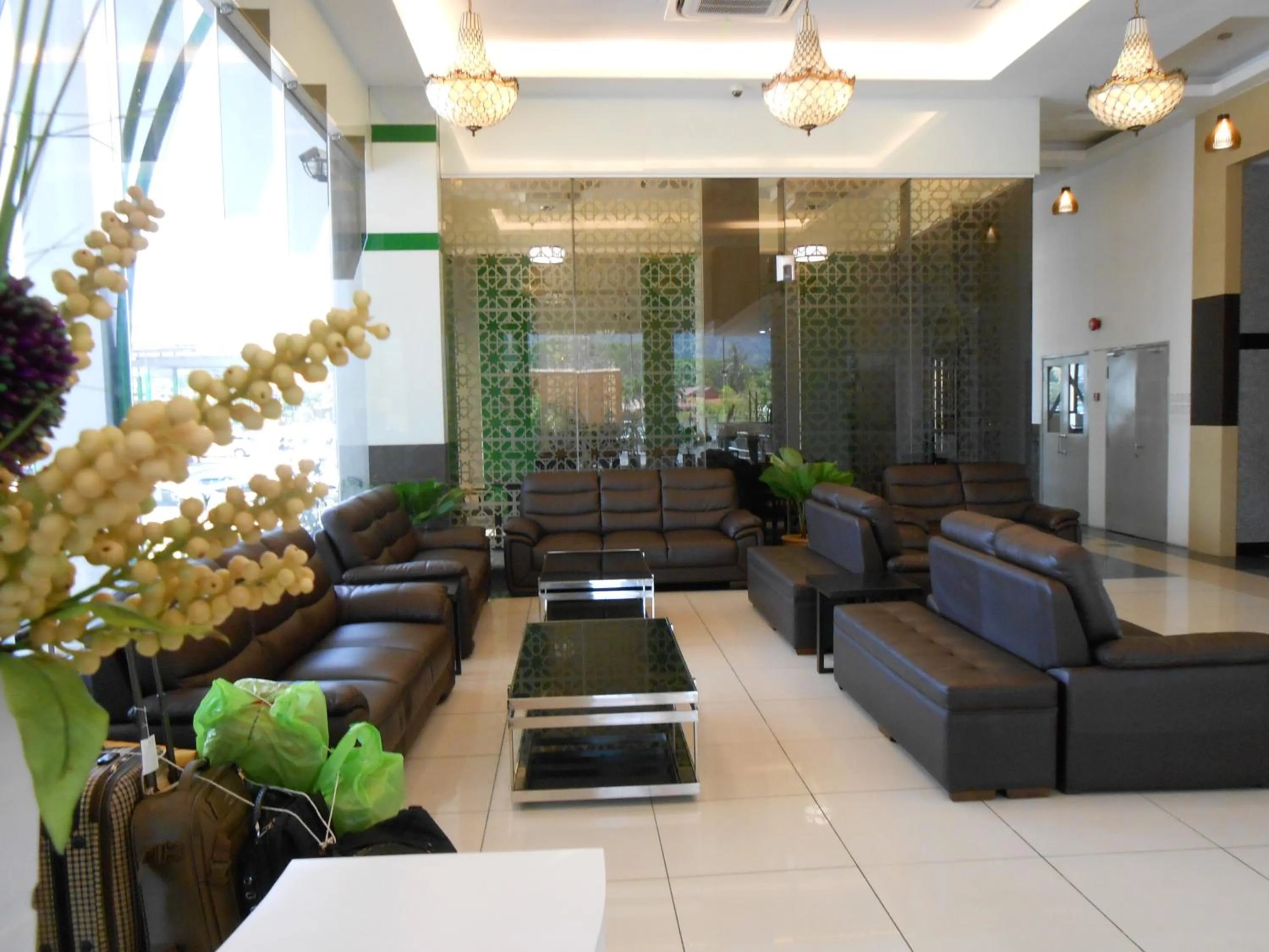 Lobby or reception in HIG Hotel
