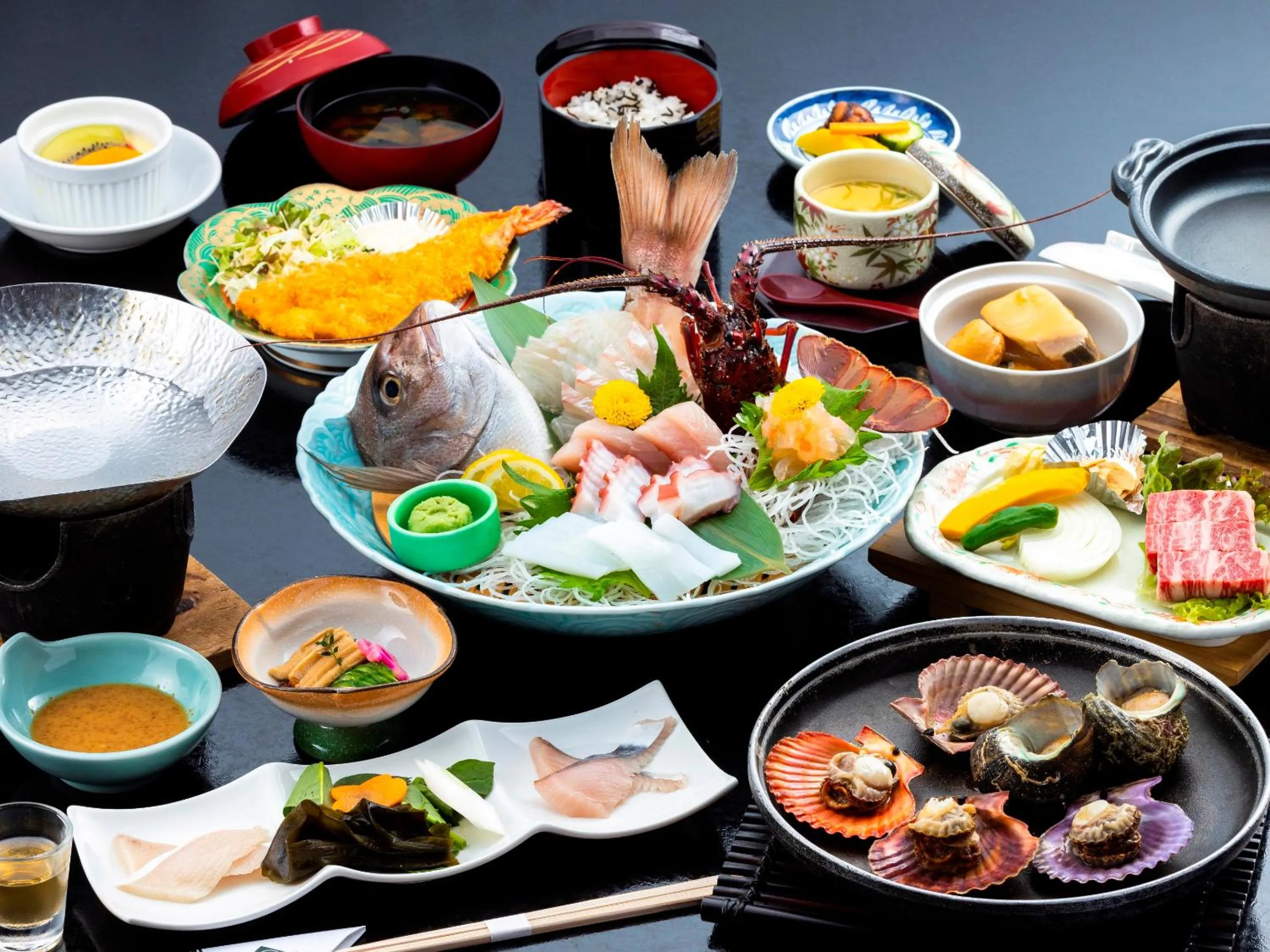 Food in Ijika Daiichi Hotel Kagura