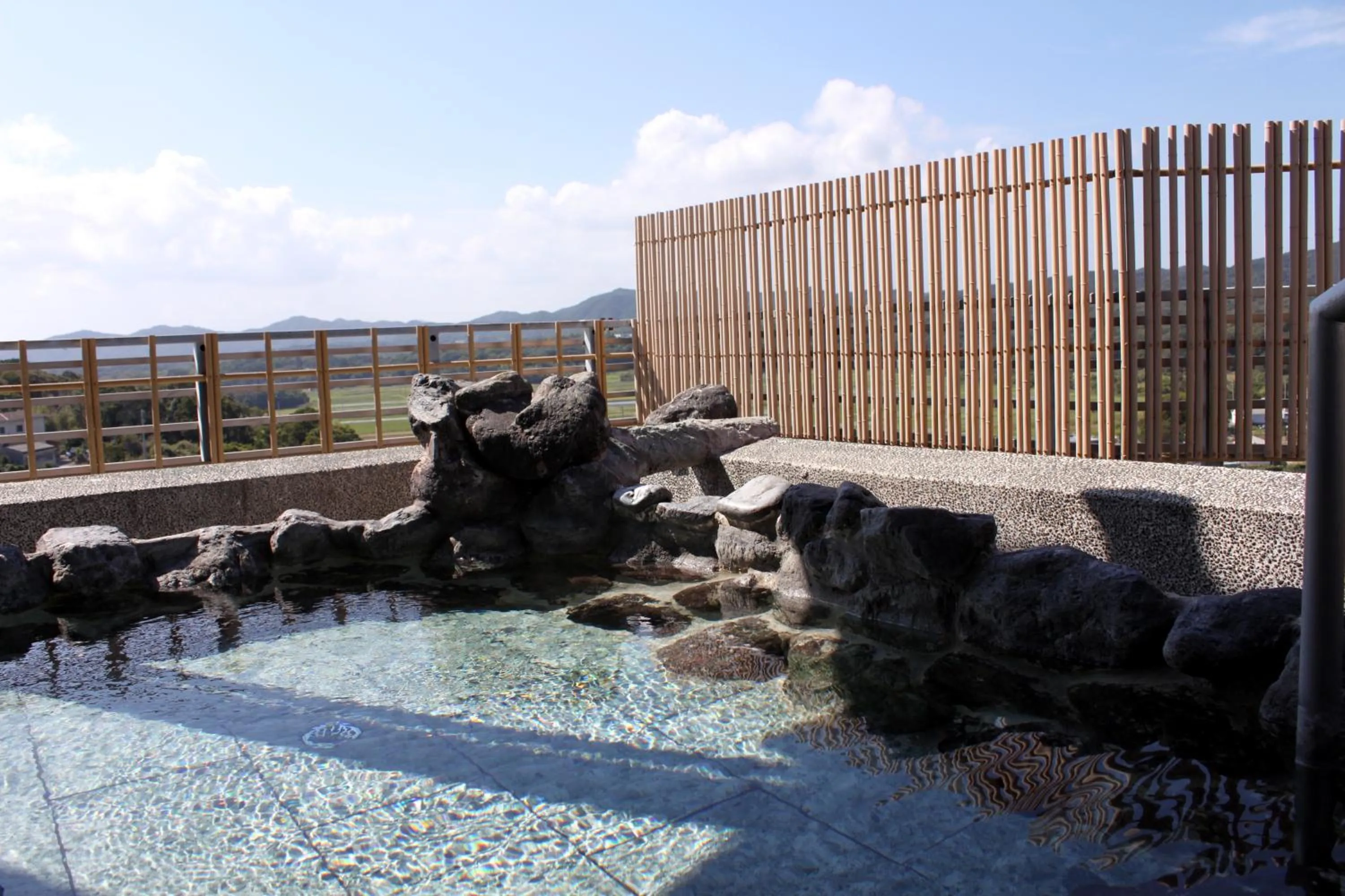 Hot Spring Bath in Resort Hills Toyohama Soranokaze