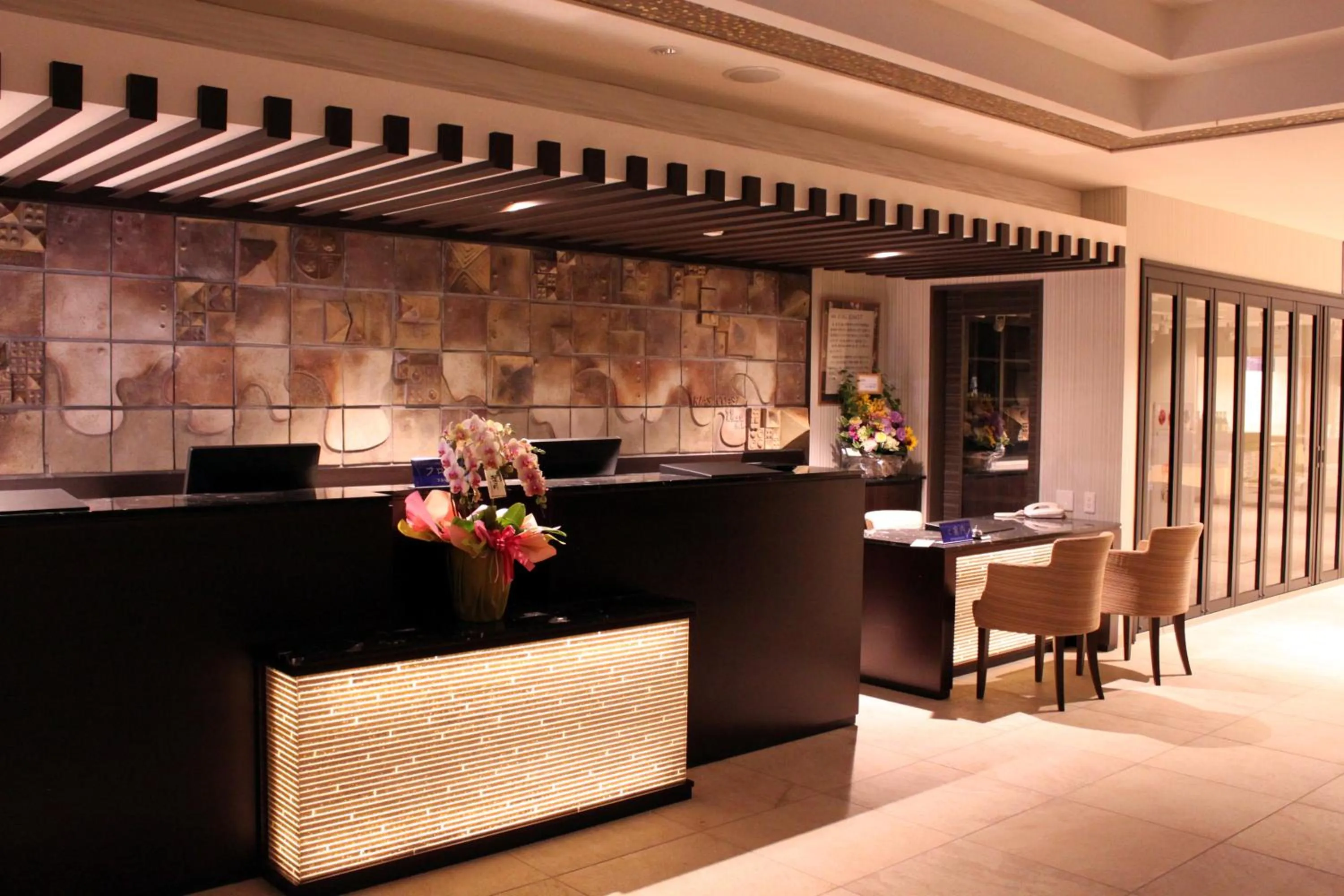 Lobby or reception in Resort Hills Toyohama Soranokaze