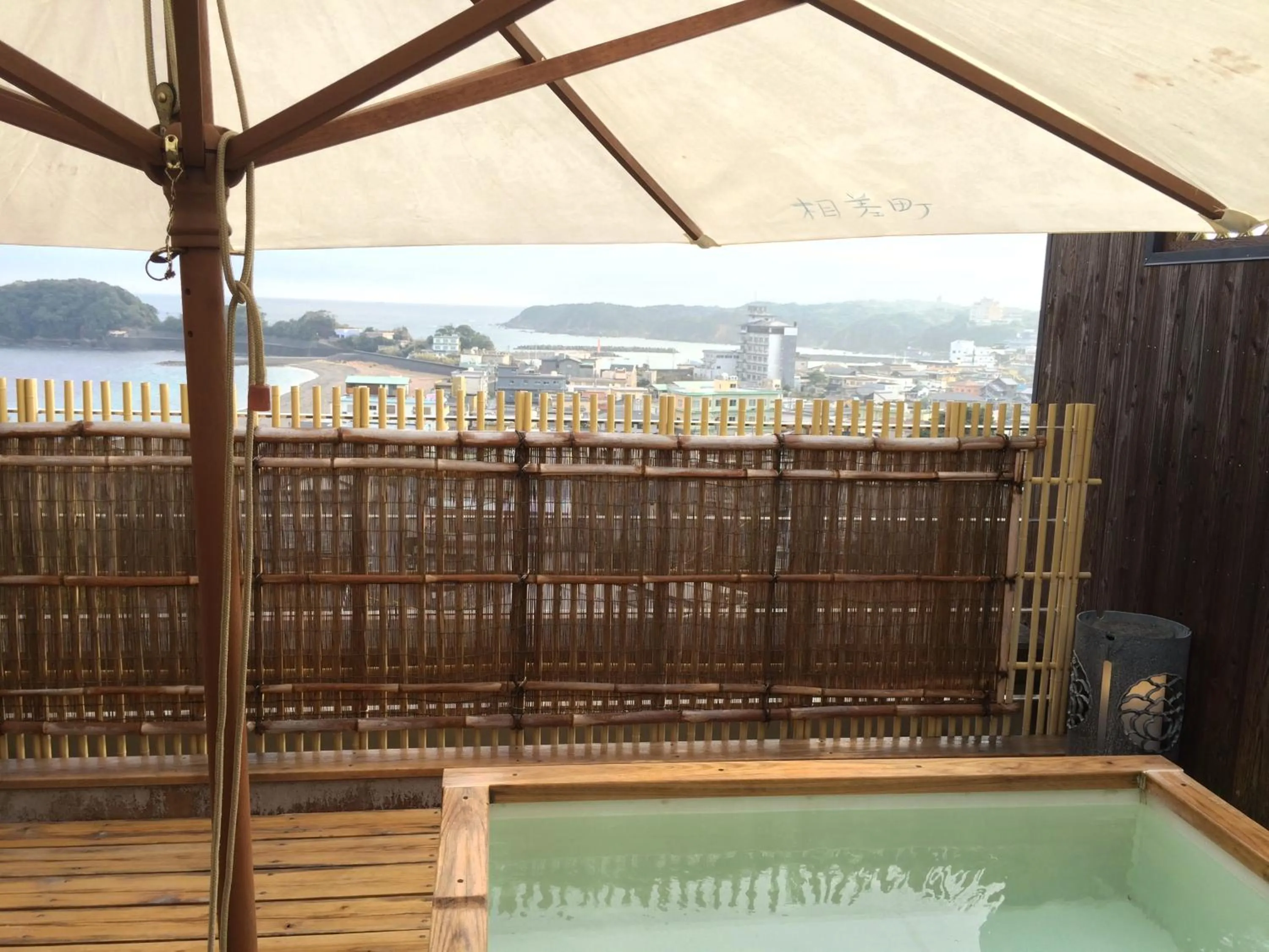 Open Air Bath in Resort Hills Toyohama Soranokaze