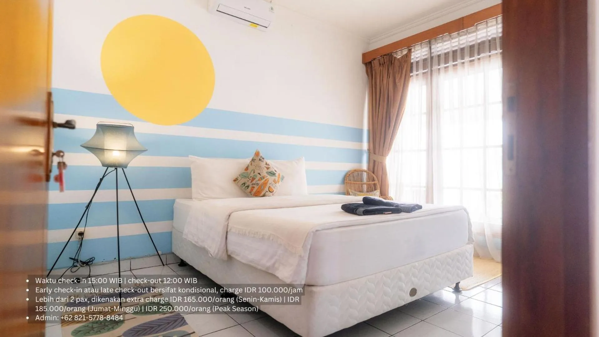 Bed in Roemah Renjana Bandung