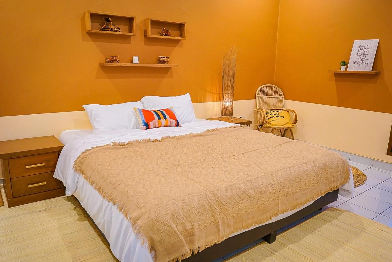 Bed in Roemah Renjana Bandung