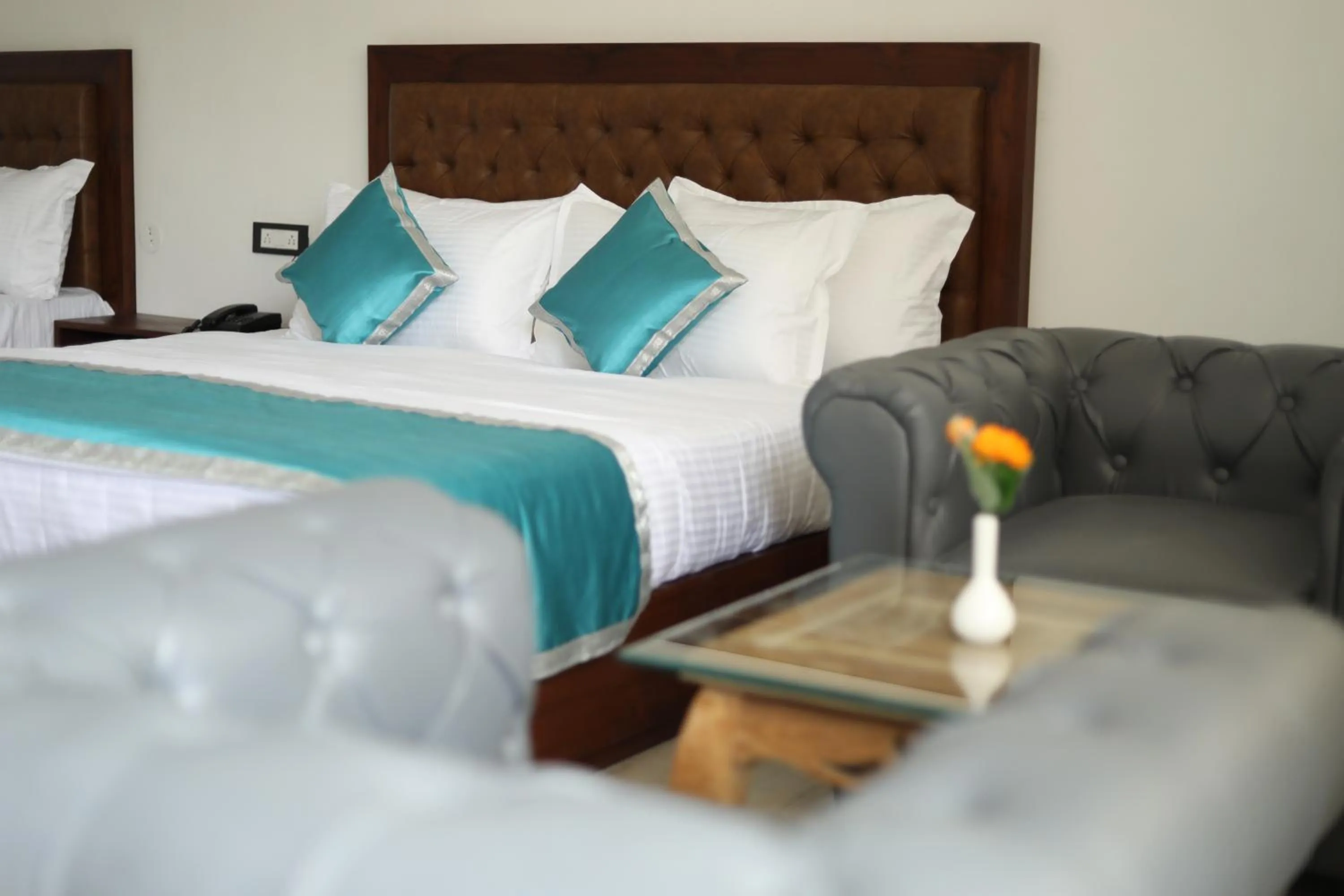 Bedroom in Chakrata Inn Resort